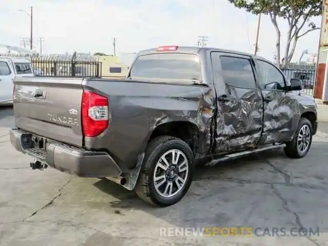 4 Photograph of a damaged car 5TFDY5F18KX847382 TOYOTA TUNDRA 2019