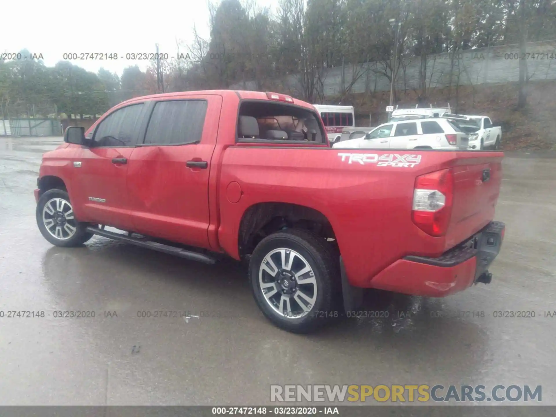 3 Photograph of a damaged car 5TFDY5F18KX857698 TOYOTA TUNDRA 2019