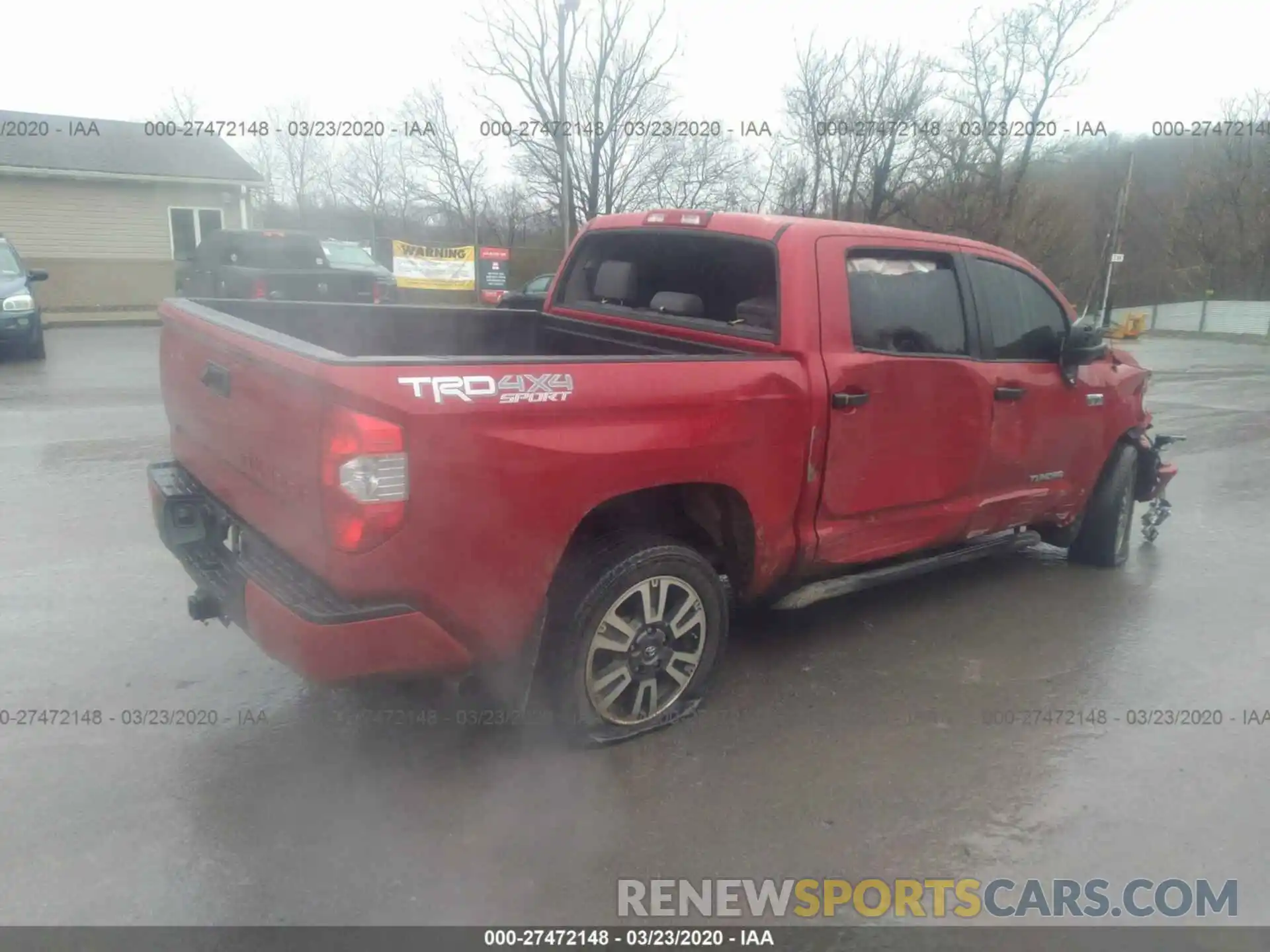 4 Photograph of a damaged car 5TFDY5F18KX857698 TOYOTA TUNDRA 2019