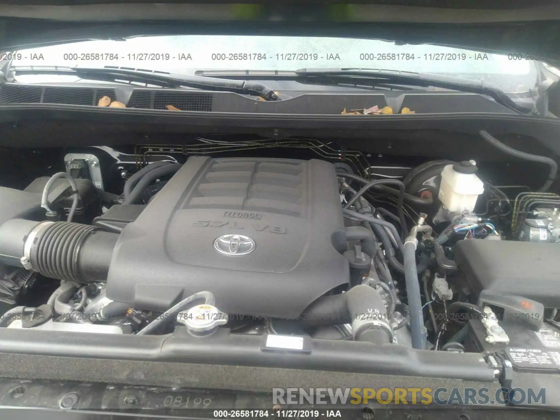 10 Photograph of a damaged car 5TFDY5F18KX861492 TOYOTA TUNDRA 2019