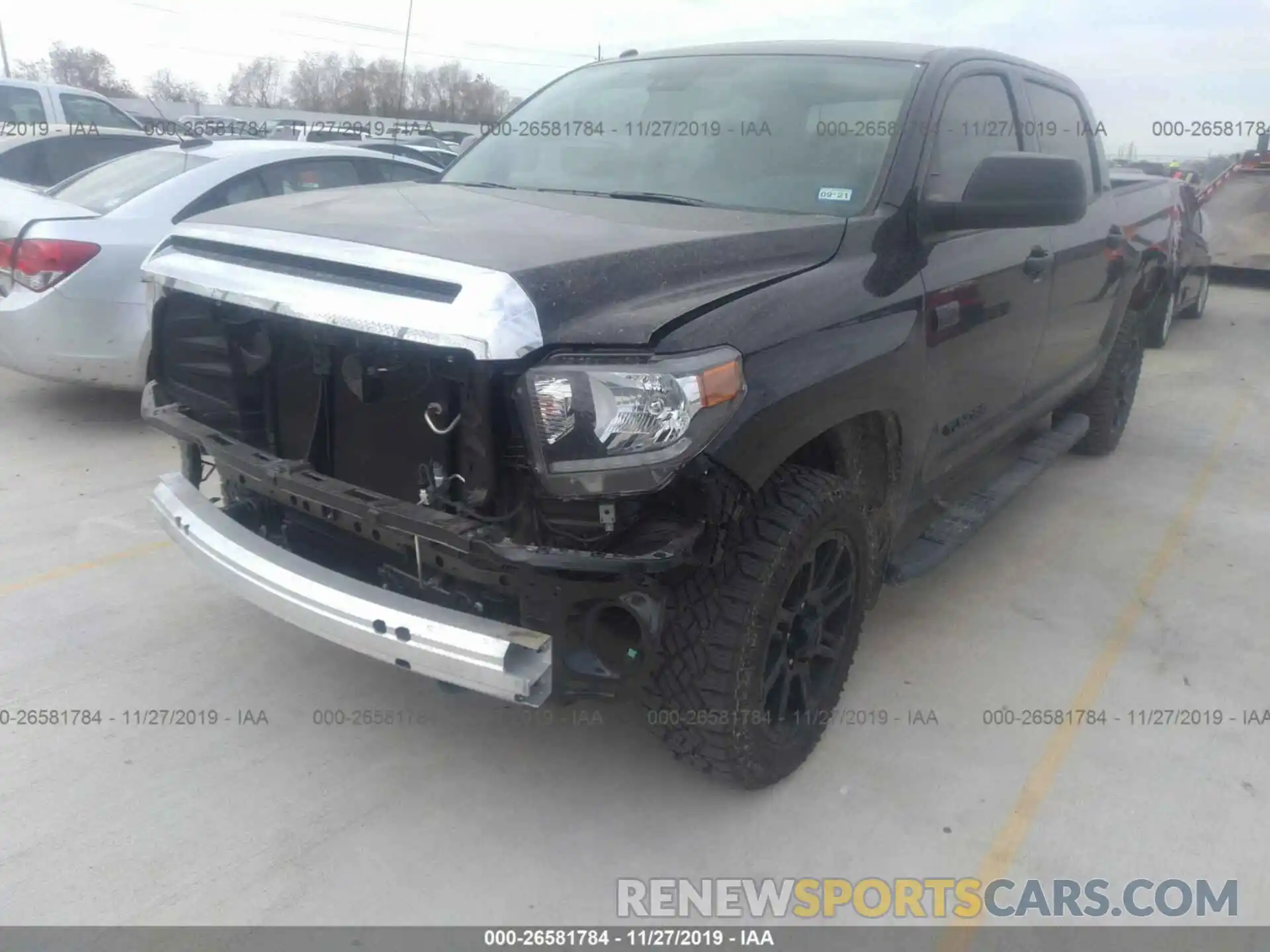 2 Photograph of a damaged car 5TFDY5F18KX861492 TOYOTA TUNDRA 2019