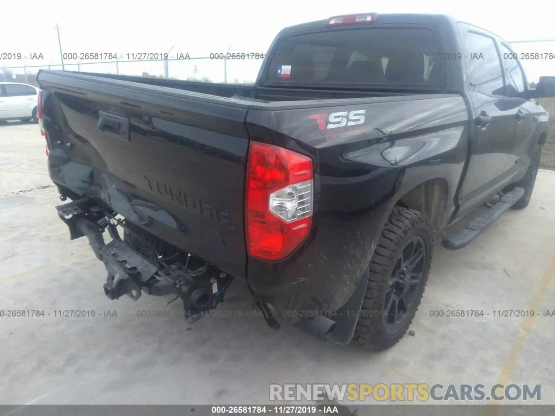 4 Photograph of a damaged car 5TFDY5F18KX861492 TOYOTA TUNDRA 2019