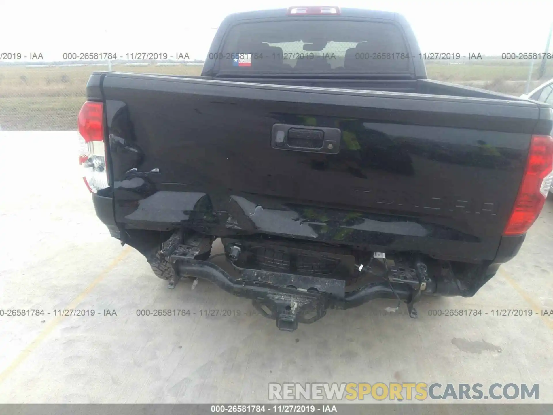 6 Photograph of a damaged car 5TFDY5F18KX861492 TOYOTA TUNDRA 2019