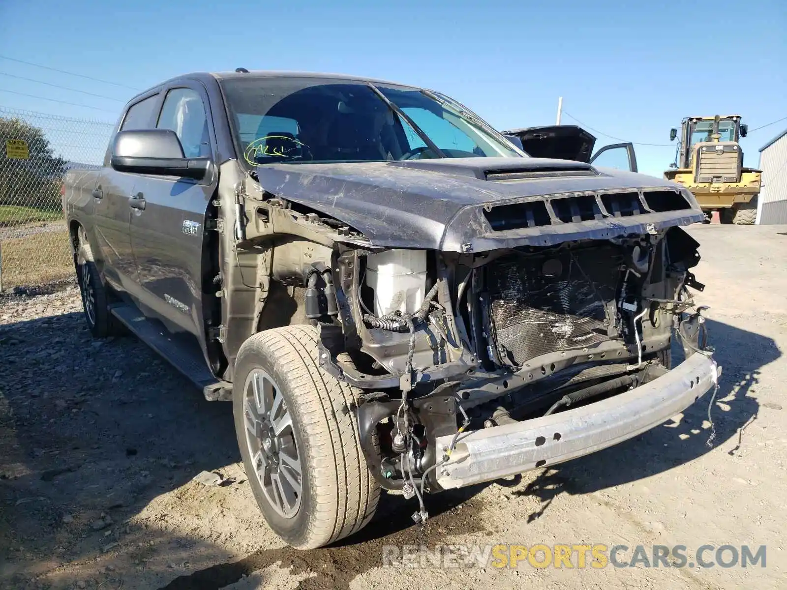 1 Photograph of a damaged car 5TFDY5F18KX867955 TOYOTA TUNDRA 2019