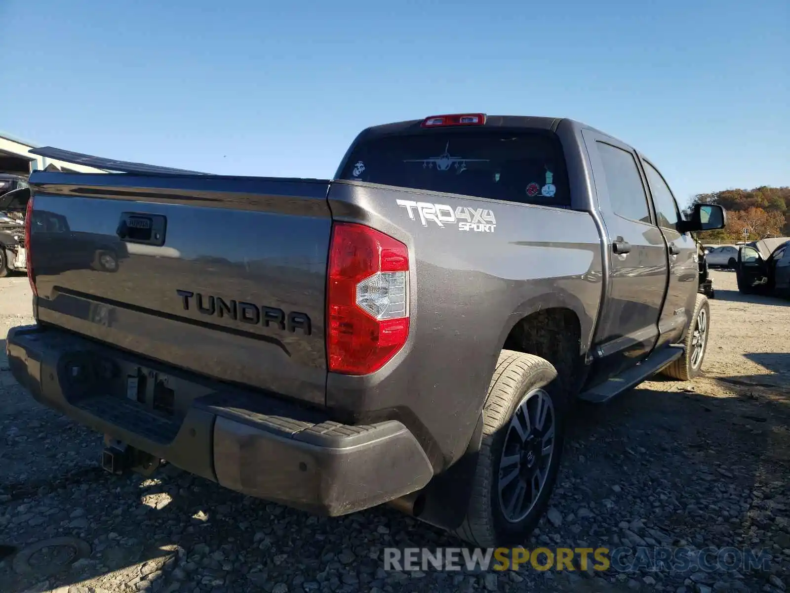 4 Фотография поврежденного автомобиля 5TFDY5F18KX867955 TOYOTA TUNDRA 2019