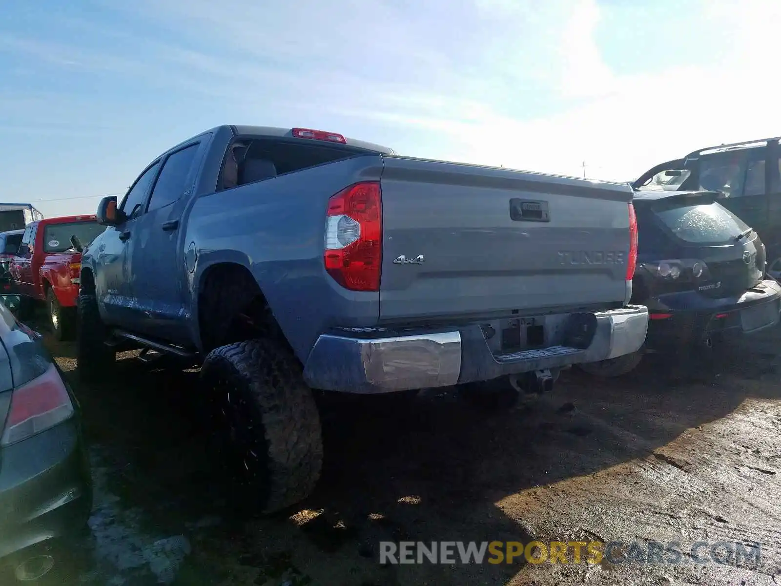 3 Photograph of a damaged car 5TFDY5F19KX778332 TOYOTA TUNDRA 2019