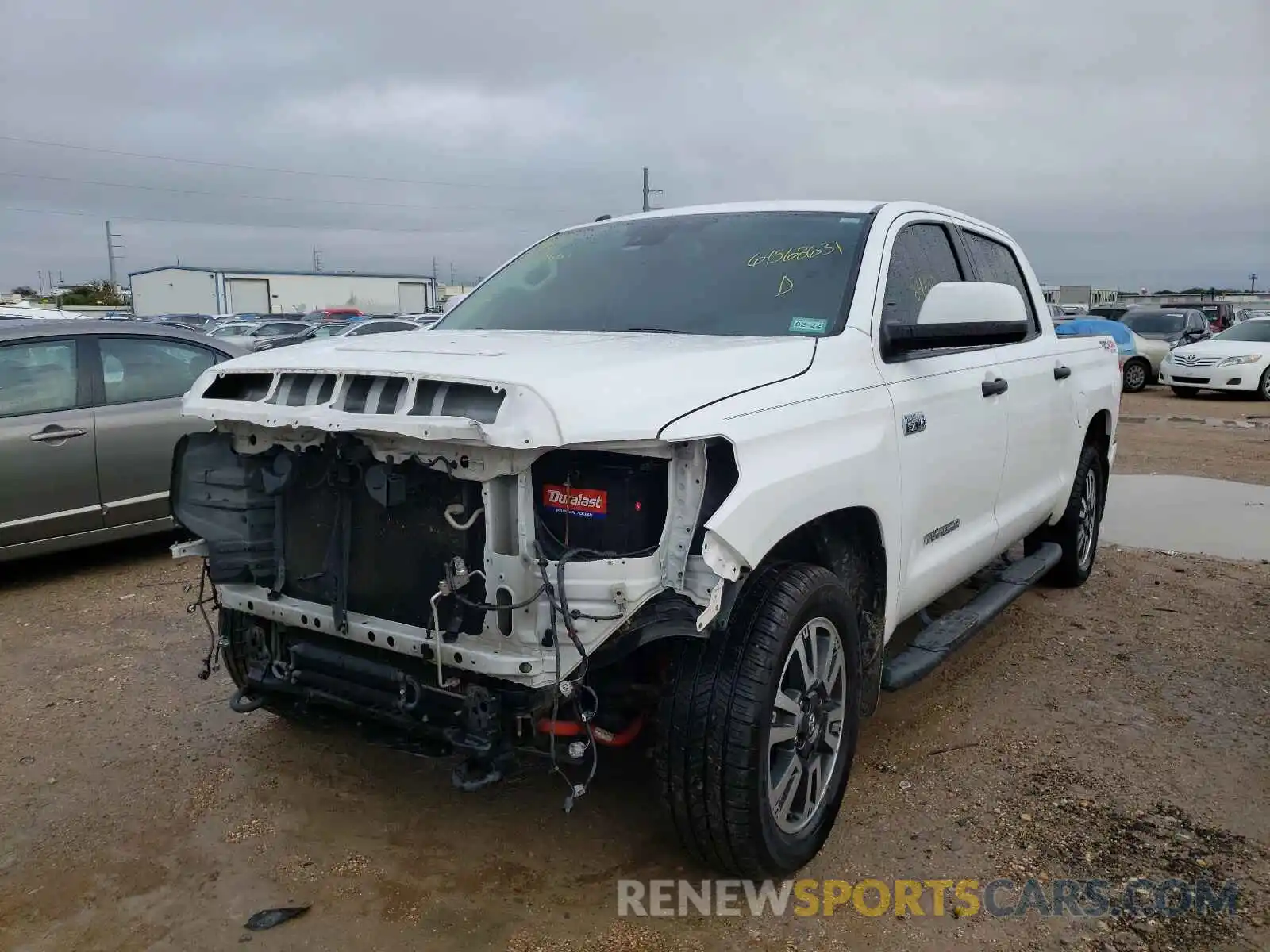 2 Фотография поврежденного автомобиля 5TFDY5F19KX779660 TOYOTA TUNDRA 2019