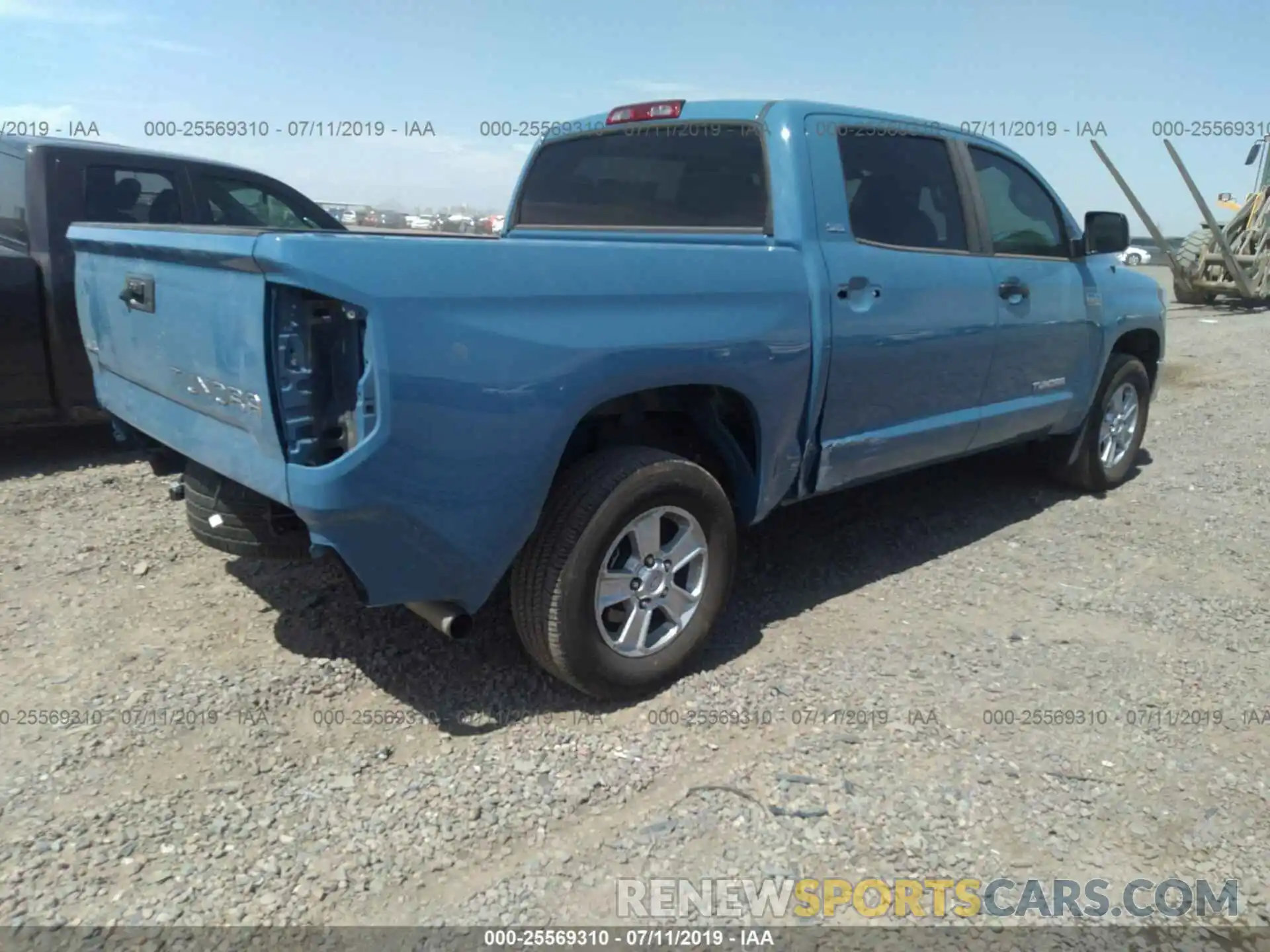 4 Photograph of a damaged car 5TFDY5F19KX788004 TOYOTA TUNDRA 2019