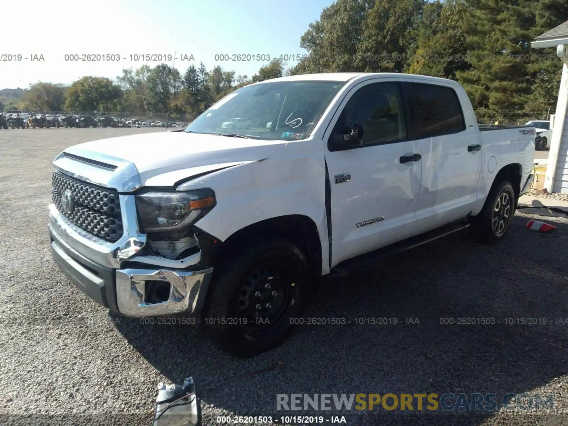 2 Photograph of a damaged car 5TFDY5F19KX802581 TOYOTA TUNDRA 2019