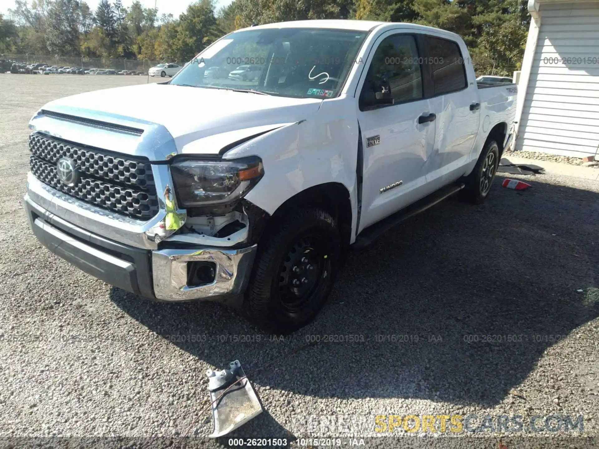 6 Photograph of a damaged car 5TFDY5F19KX802581 TOYOTA TUNDRA 2019