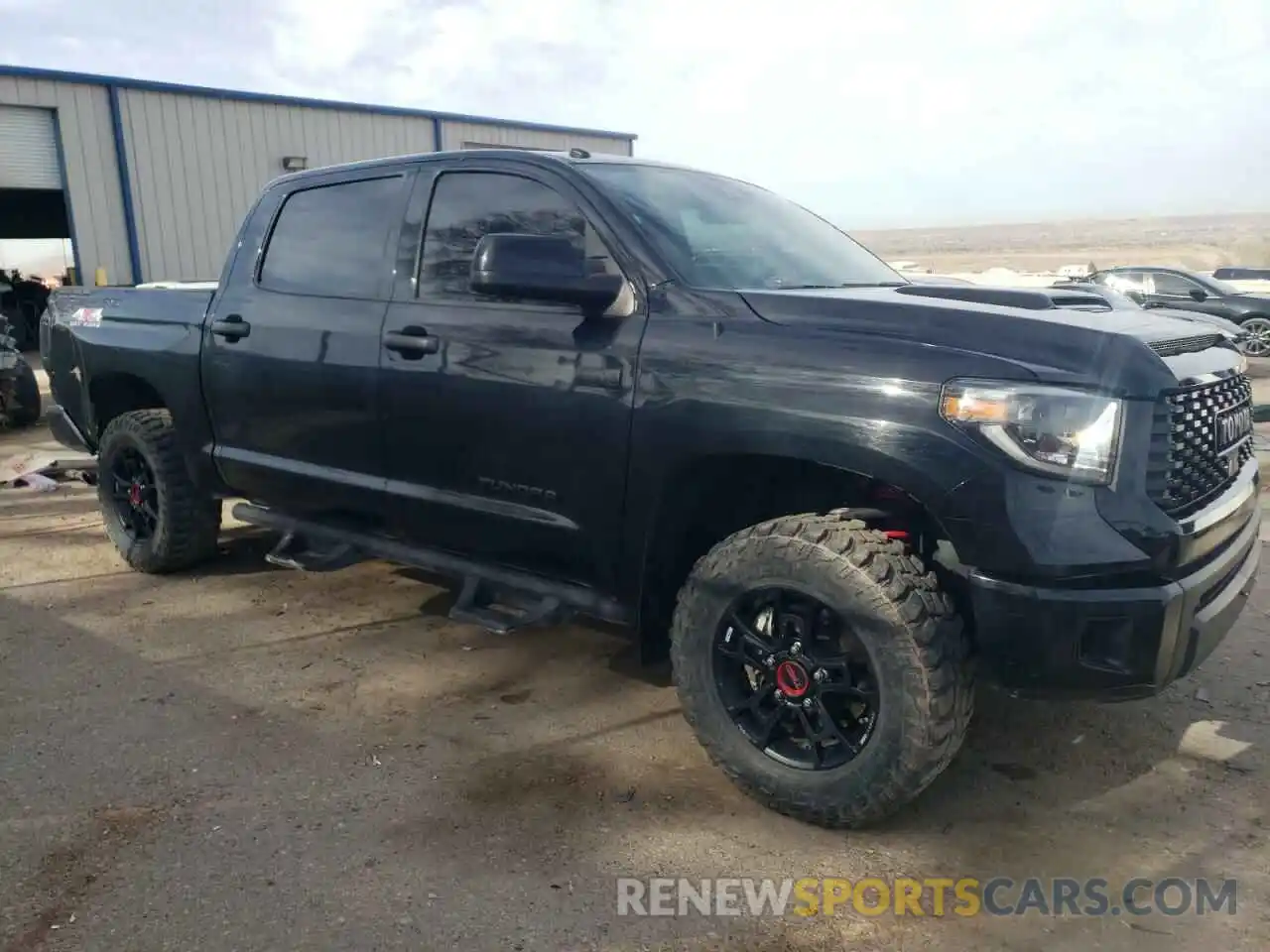 4 Photograph of a damaged car 5TFDY5F19KX827903 TOYOTA TUNDRA 2019