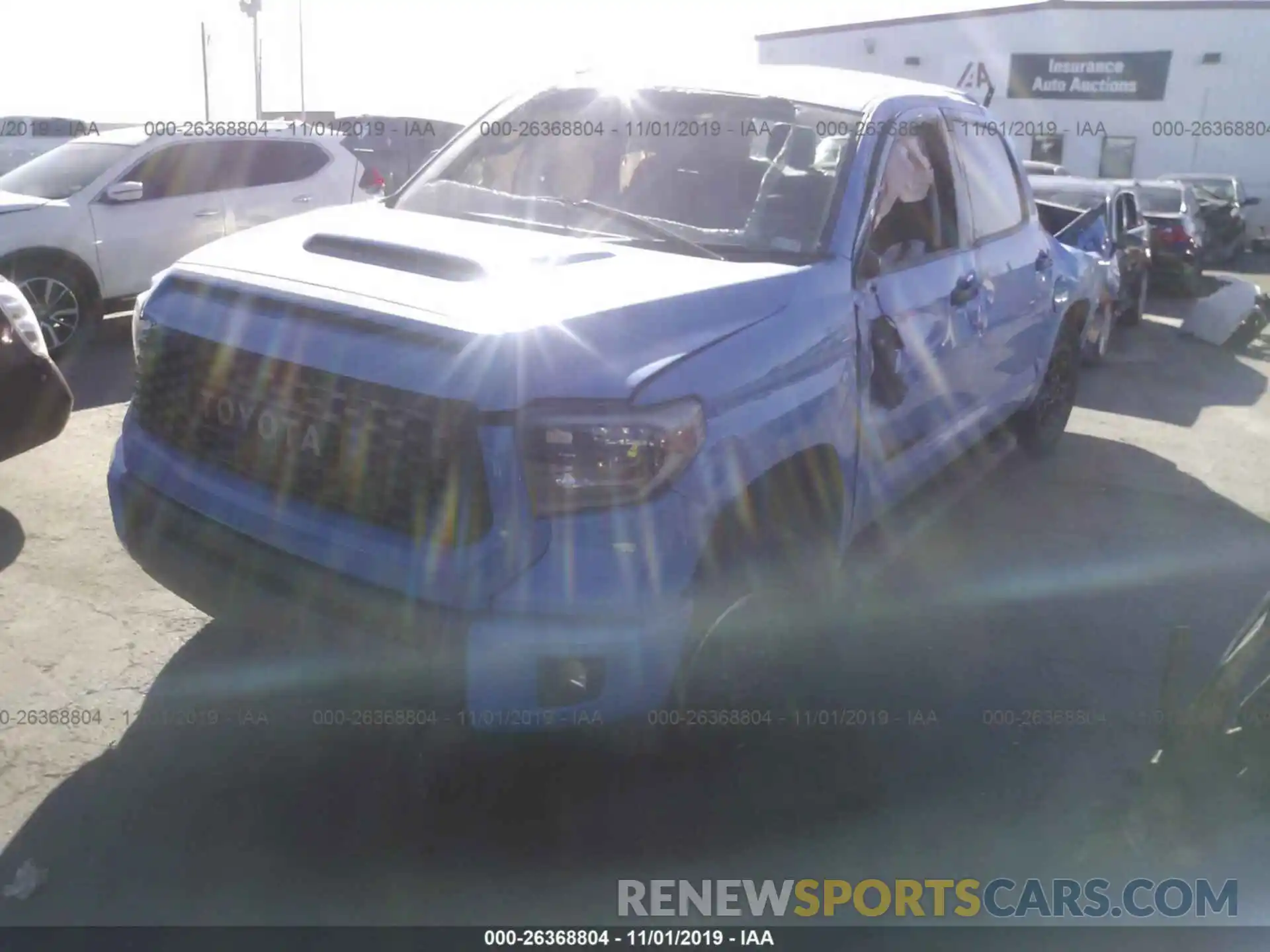 2 Photograph of a damaged car 5TFDY5F19KX829439 TOYOTA TUNDRA 2019