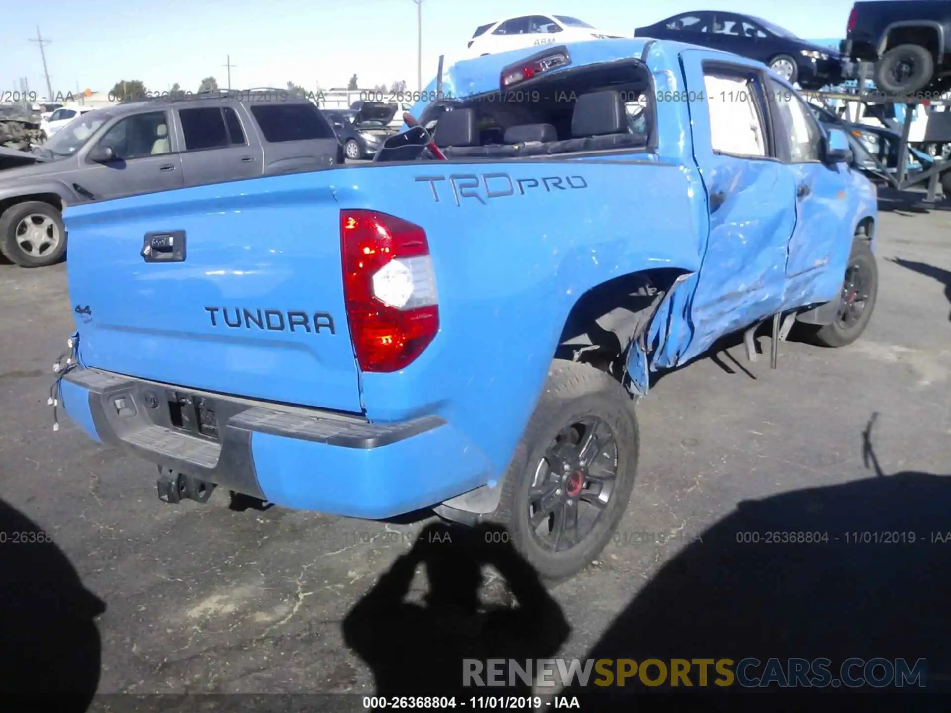 4 Photograph of a damaged car 5TFDY5F19KX829439 TOYOTA TUNDRA 2019