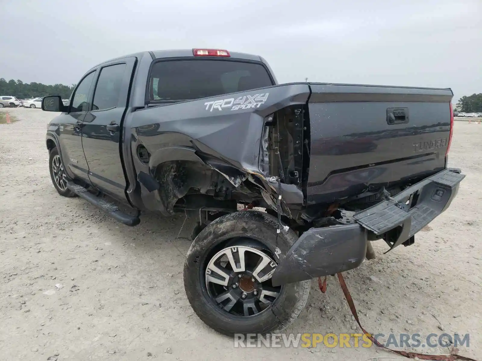 3 Photograph of a damaged car 5TFDY5F19KX833572 TOYOTA TUNDRA 2019