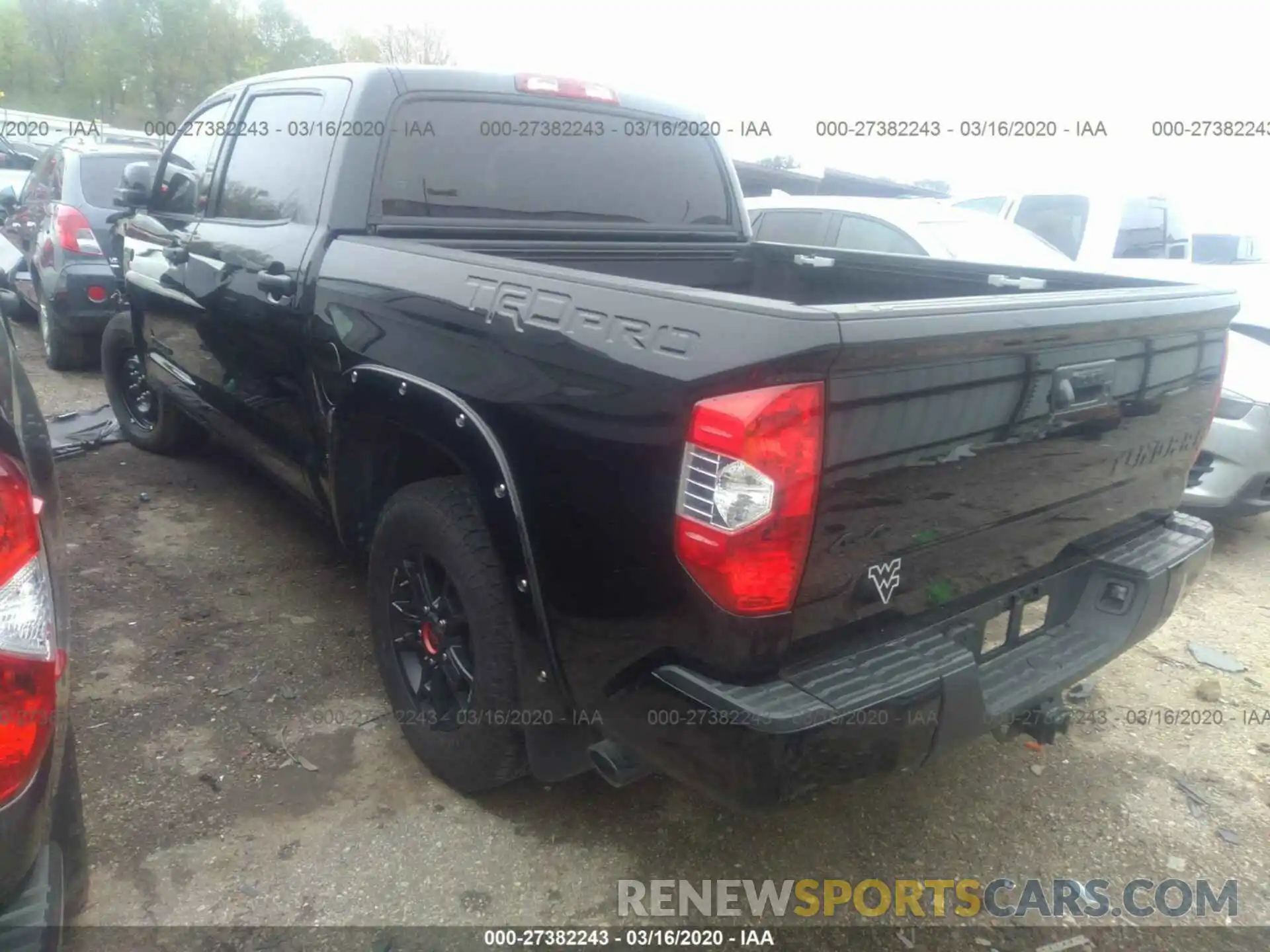 3 Photograph of a damaged car 5TFDY5F19KX841459 TOYOTA TUNDRA 2019