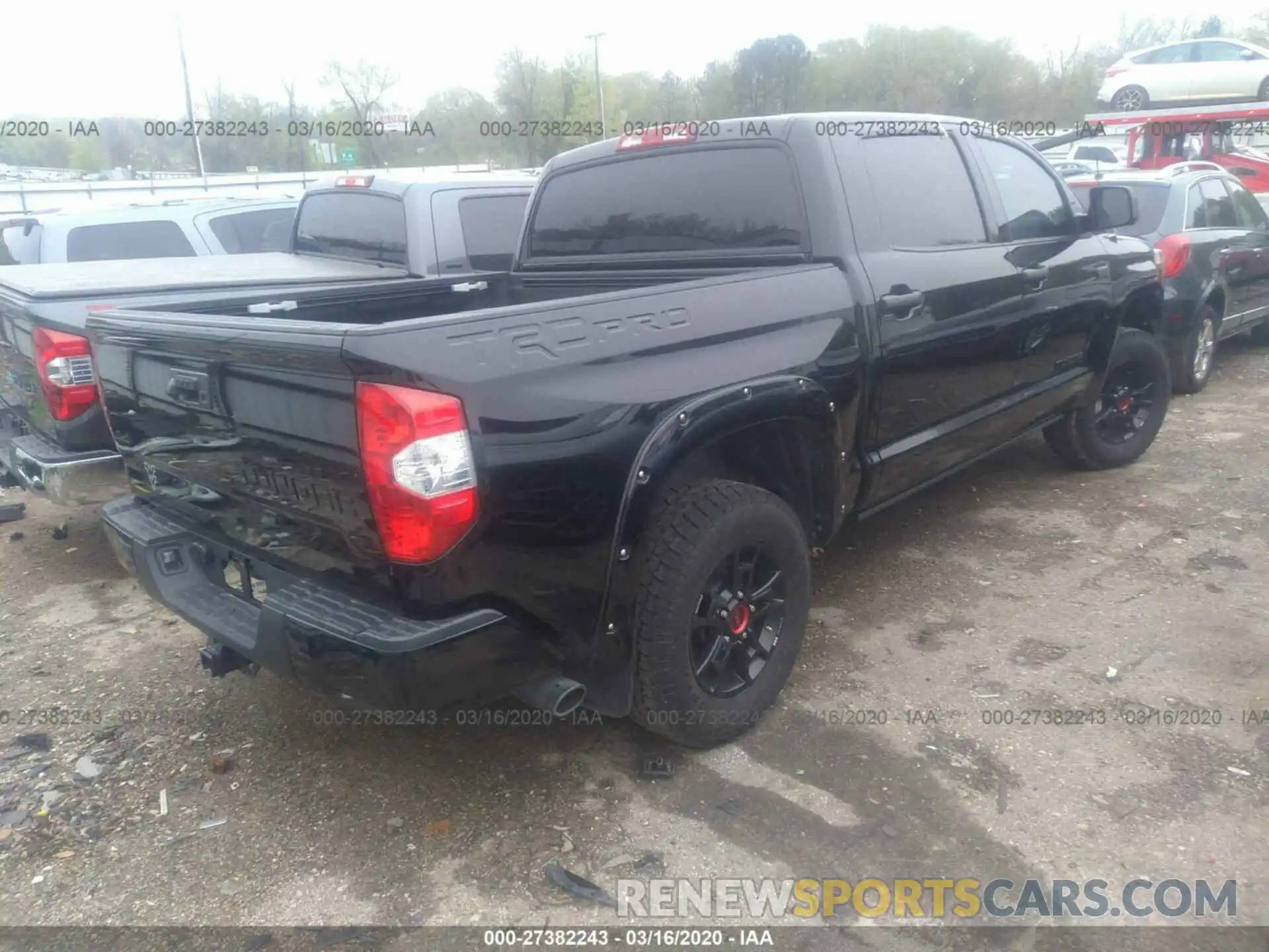 4 Photograph of a damaged car 5TFDY5F19KX841459 TOYOTA TUNDRA 2019