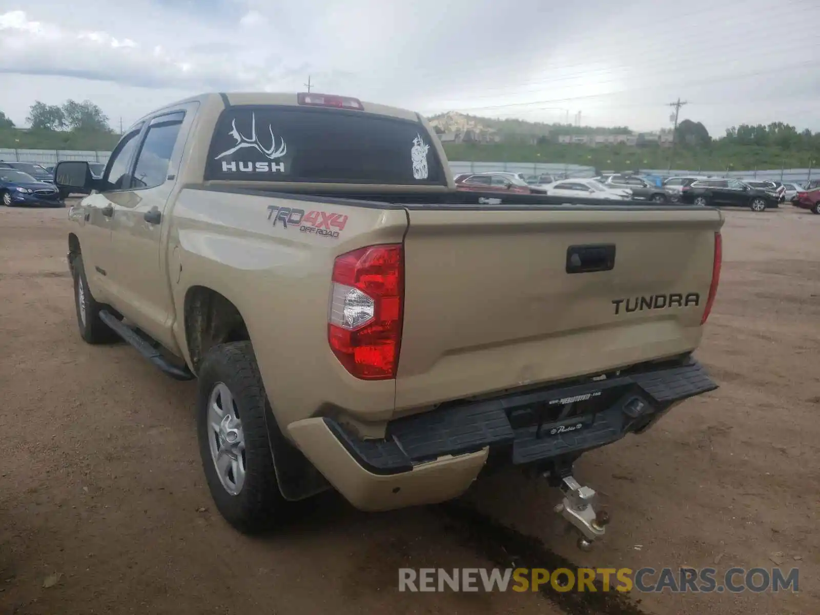 3 Photograph of a damaged car 5TFDY5F19KX845446 TOYOTA TUNDRA 2019