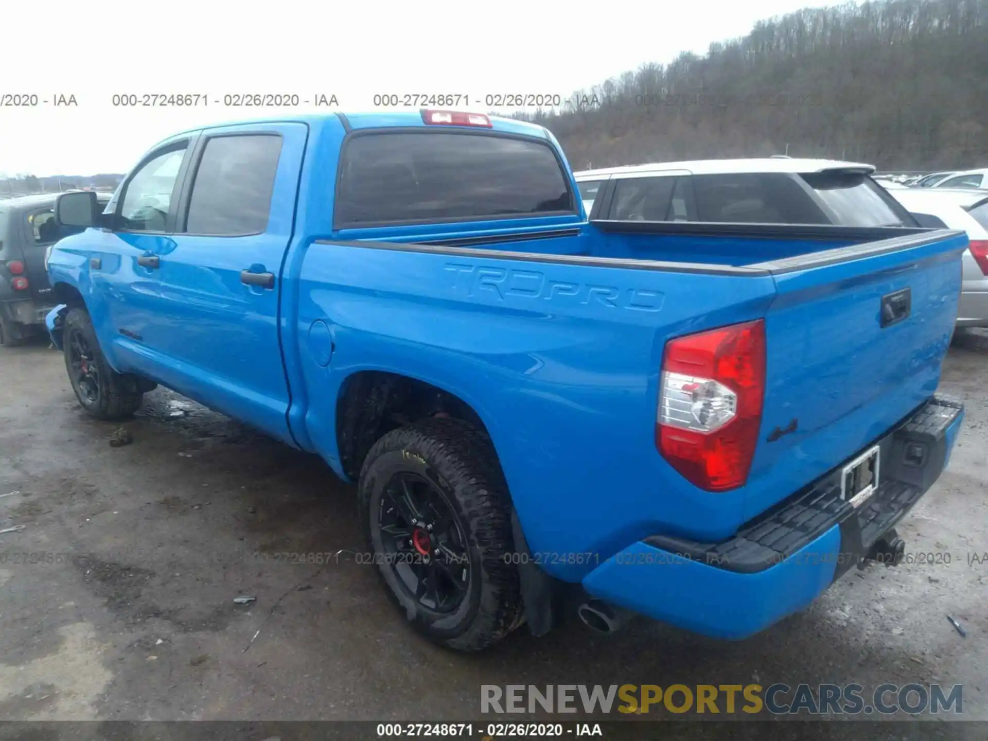 3 Photograph of a damaged car 5TFDY5F19KX848007 TOYOTA TUNDRA 2019