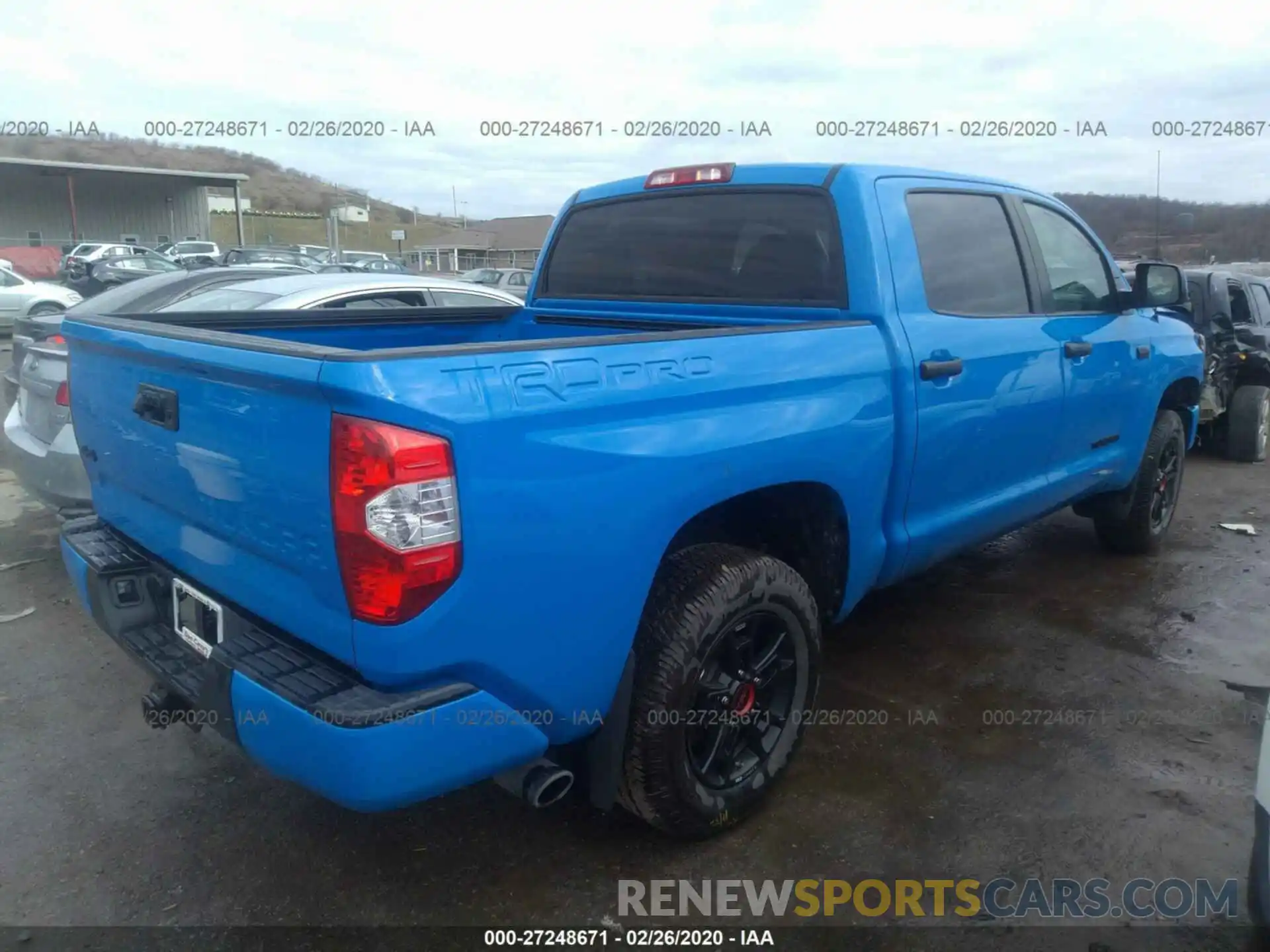 4 Photograph of a damaged car 5TFDY5F19KX848007 TOYOTA TUNDRA 2019