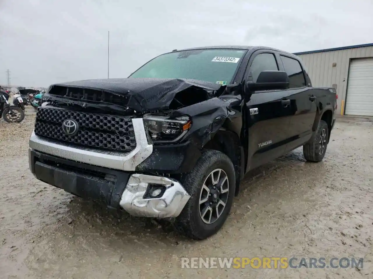 2 Фотография поврежденного автомобиля 5TFDY5F1XKX781434 TOYOTA TUNDRA 2019