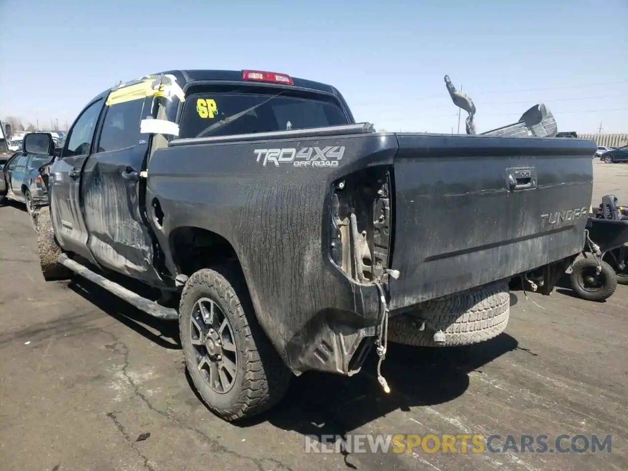 3 Photograph of a damaged car 5TFDY5F1XKX794409 TOYOTA TUNDRA 2019