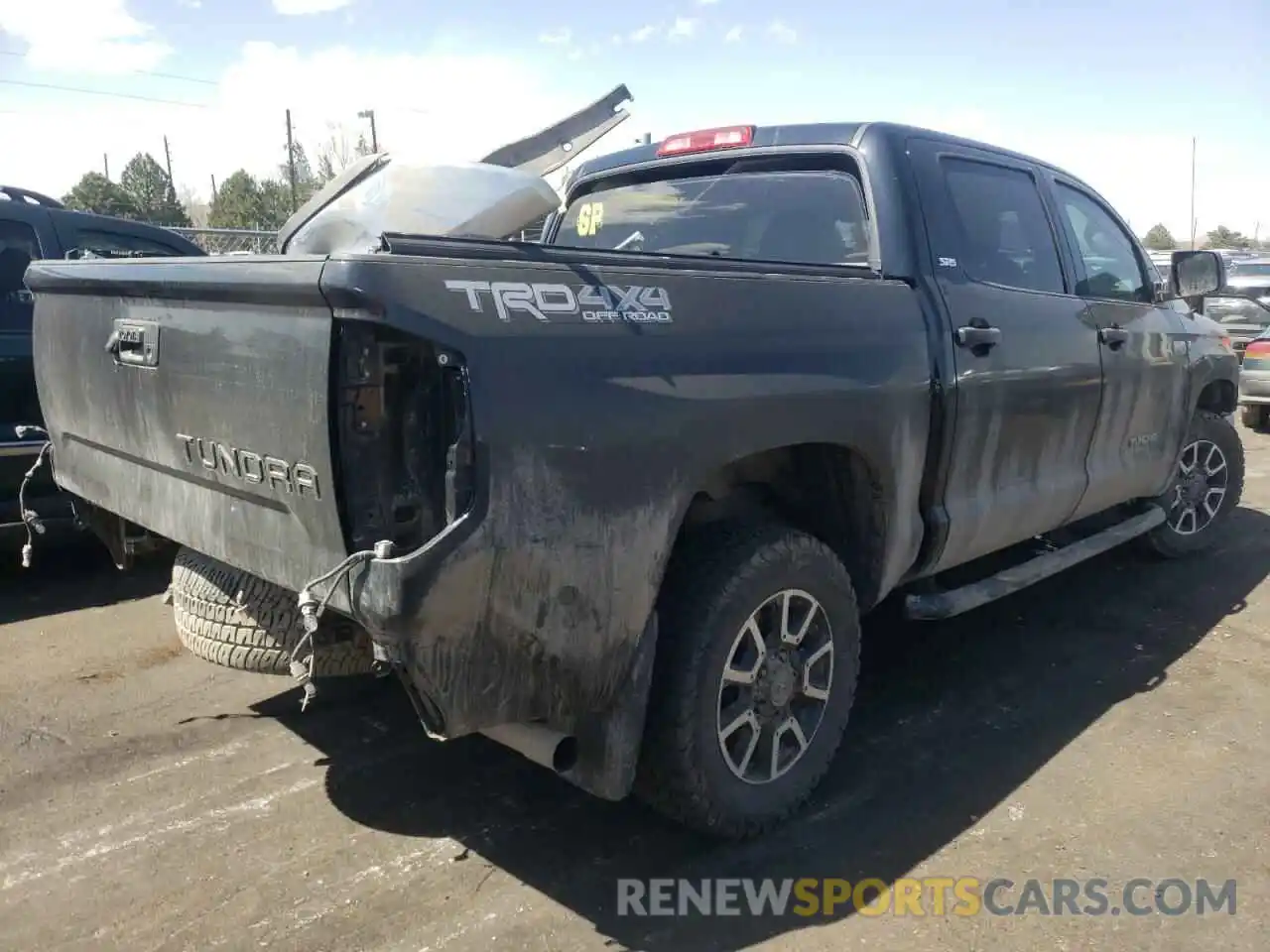 4 Photograph of a damaged car 5TFDY5F1XKX794409 TOYOTA TUNDRA 2019