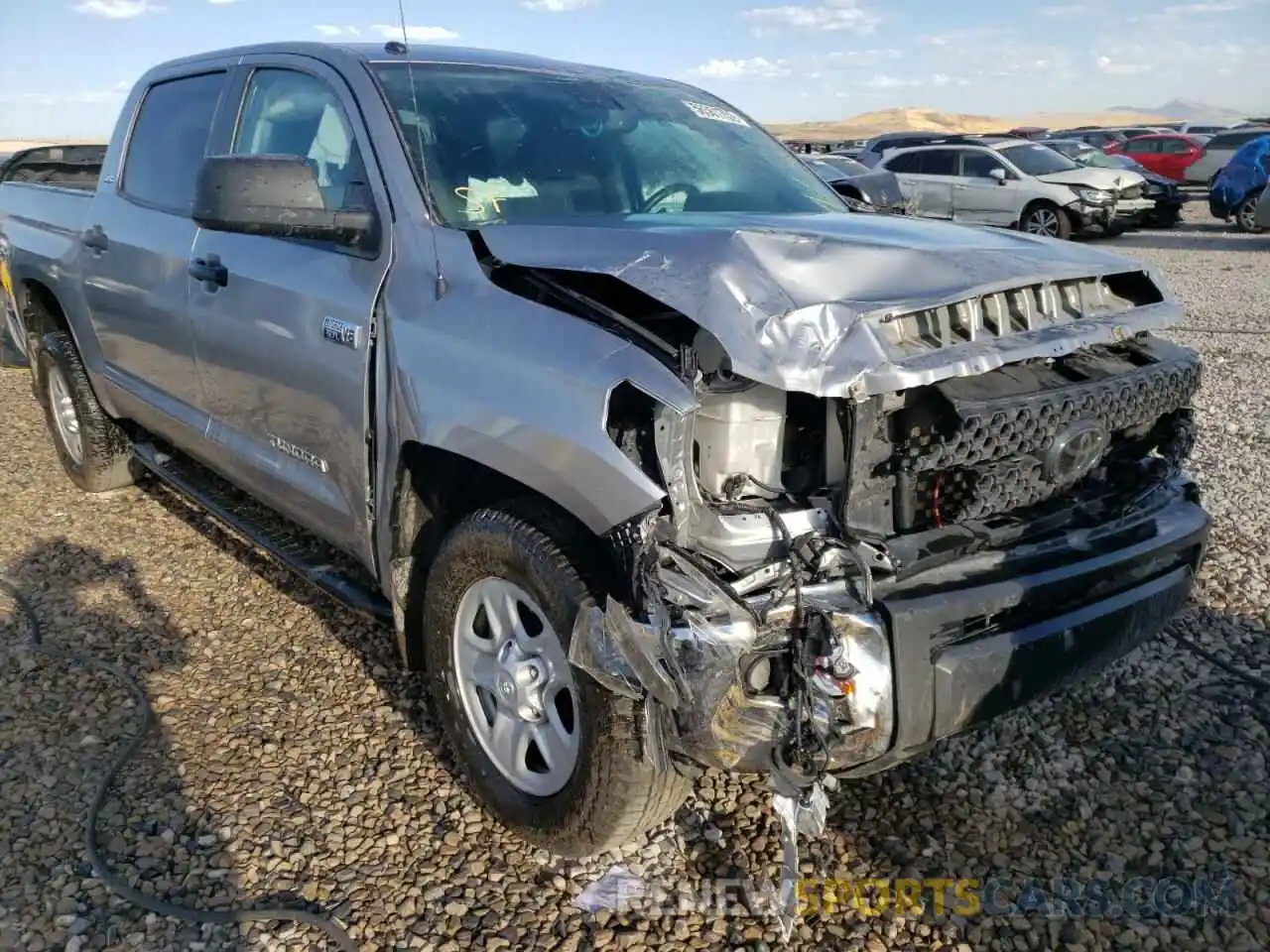 1 Фотография поврежденного автомобиля 5TFDY5F1XKX812908 TOYOTA TUNDRA 2019