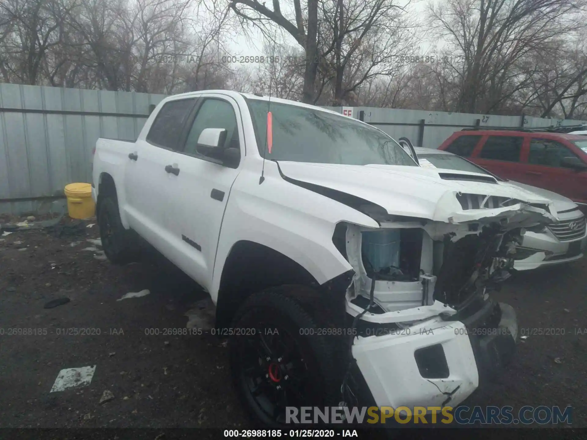 1 Photograph of a damaged car 5TFDY5F1XKX832012 TOYOTA TUNDRA 2019