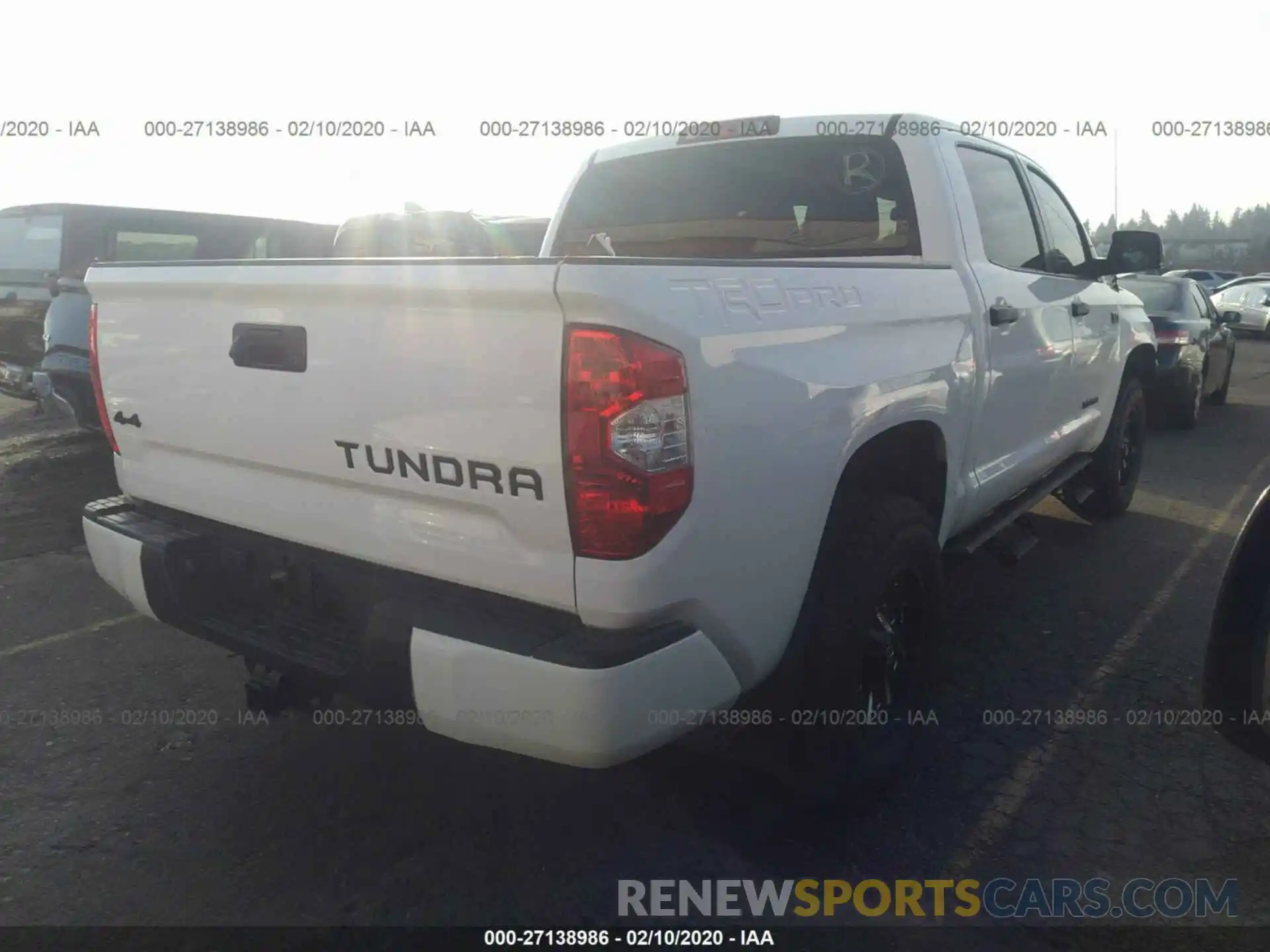 4 Фотография поврежденного автомобиля 5TFDY5F1XKX835136 TOYOTA TUNDRA 2019