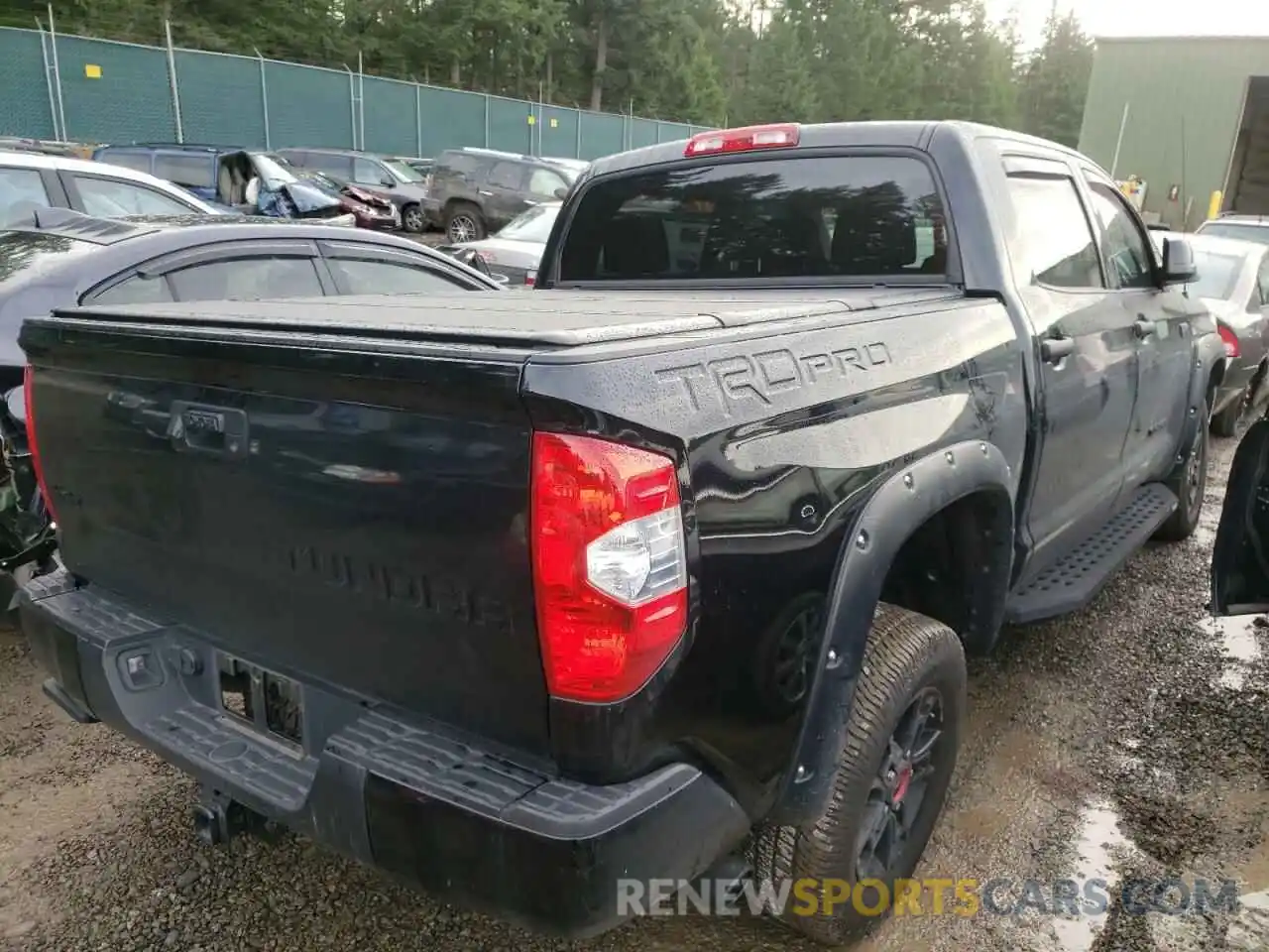 4 Фотография поврежденного автомобиля 5TFDY5F1XKX851305 TOYOTA TUNDRA 2019