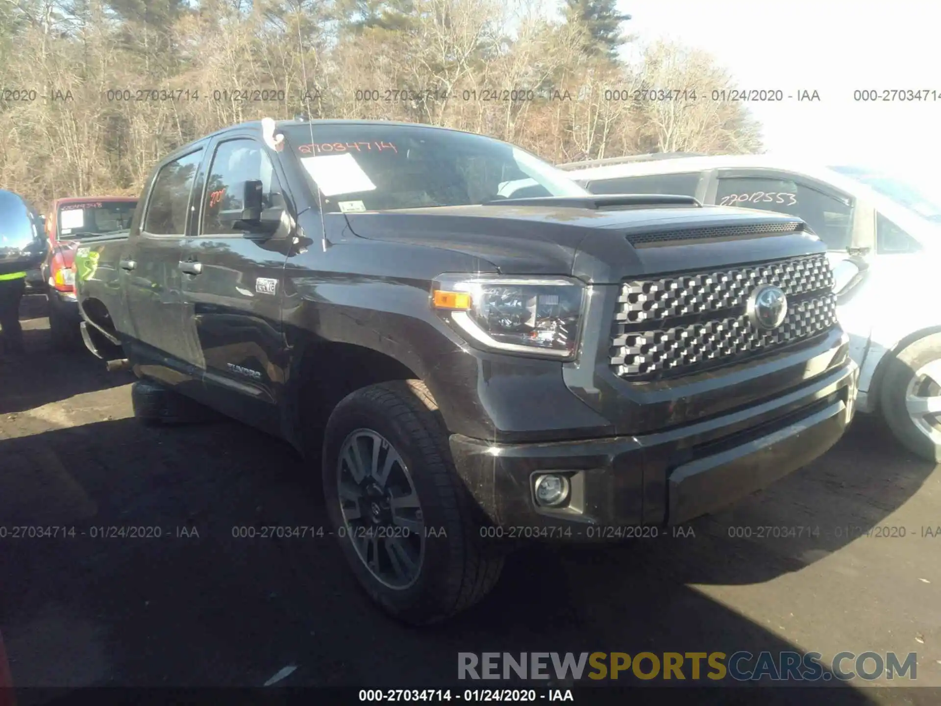 1 Photograph of a damaged car 5TFDY5F1XKX862532 TOYOTA TUNDRA 2019