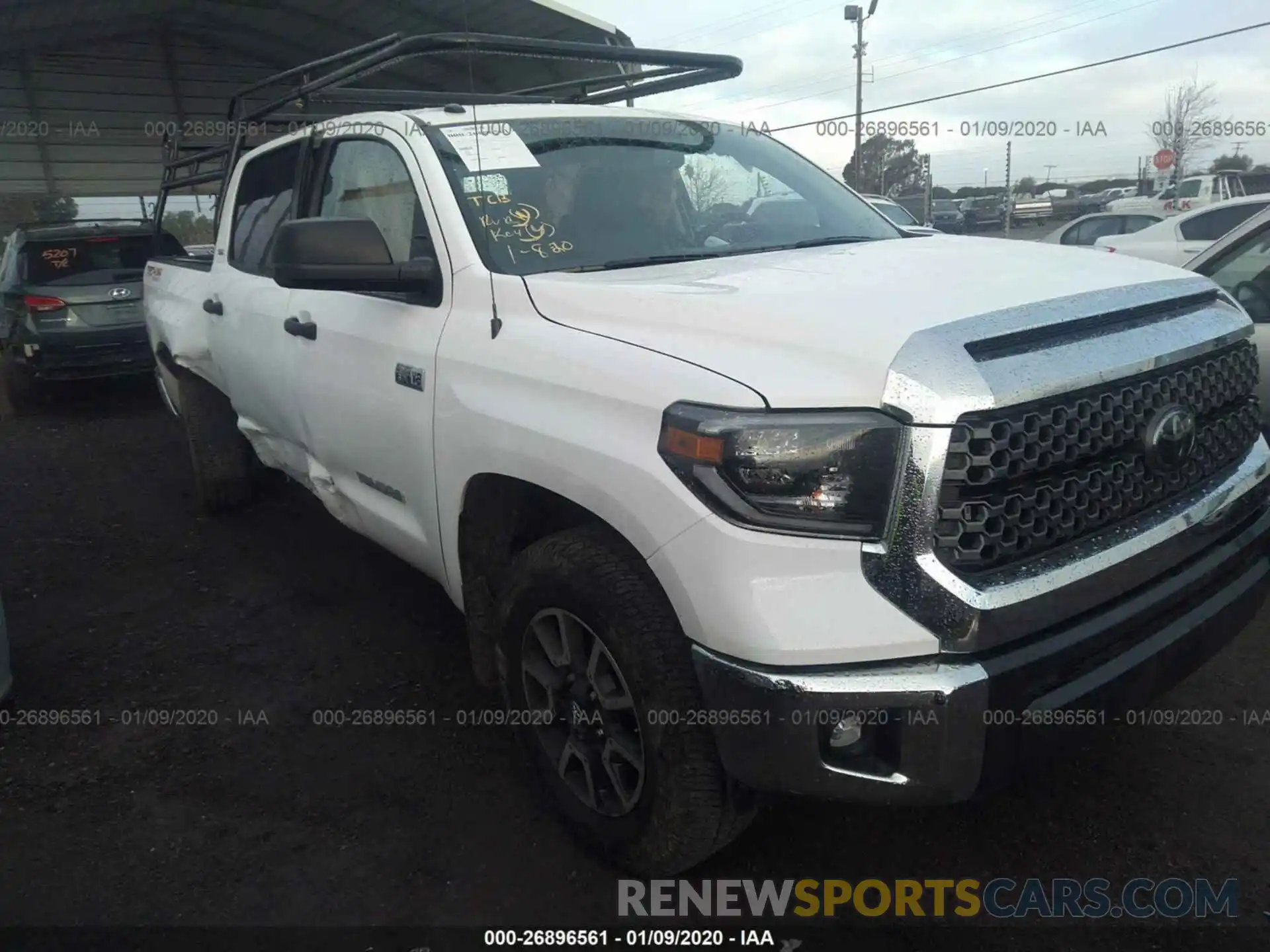 1 Photograph of a damaged car 5TFDY5F1XKX863986 TOYOTA TUNDRA 2019