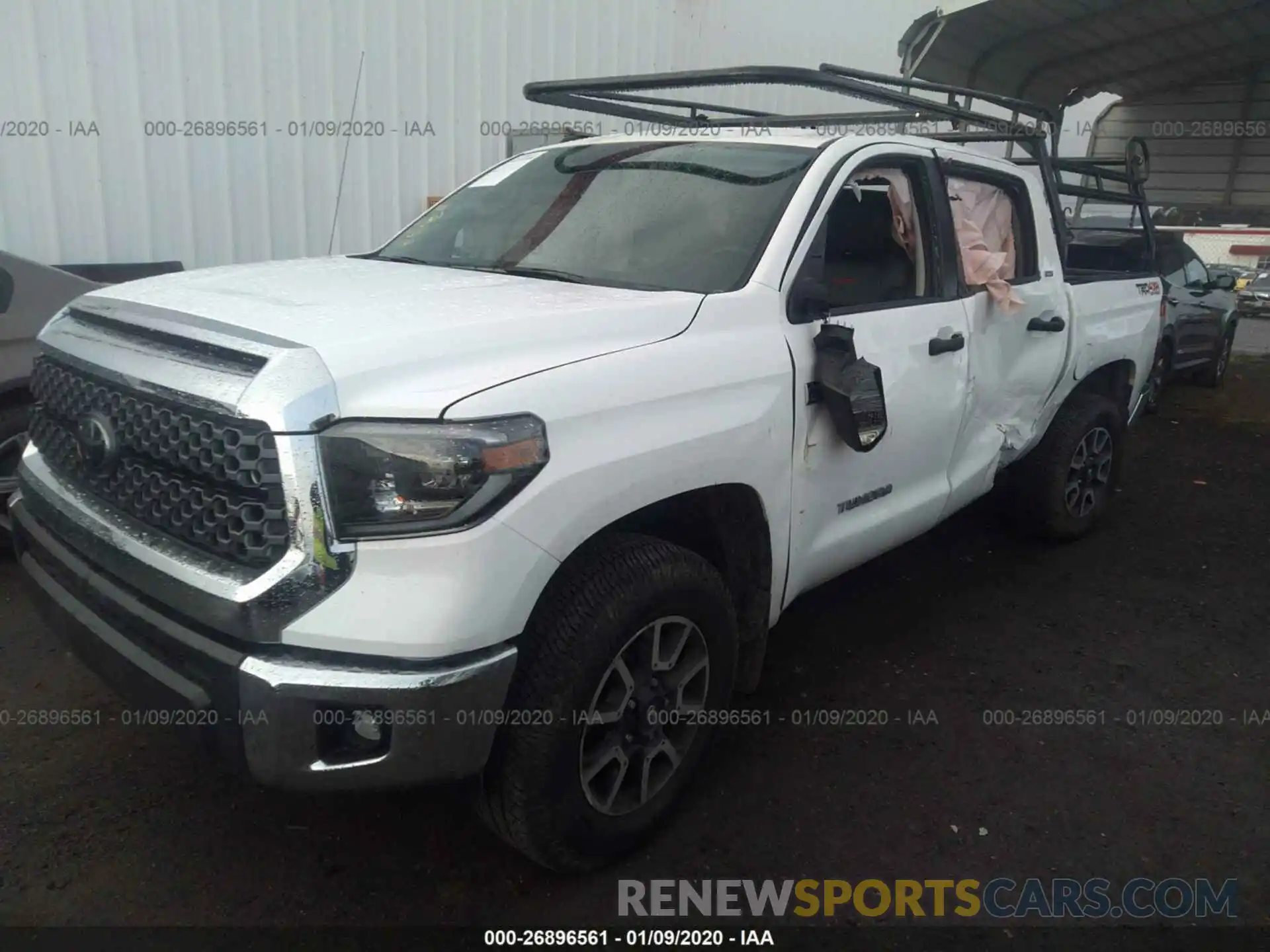 2 Фотография поврежденного автомобиля 5TFDY5F1XKX863986 TOYOTA TUNDRA 2019