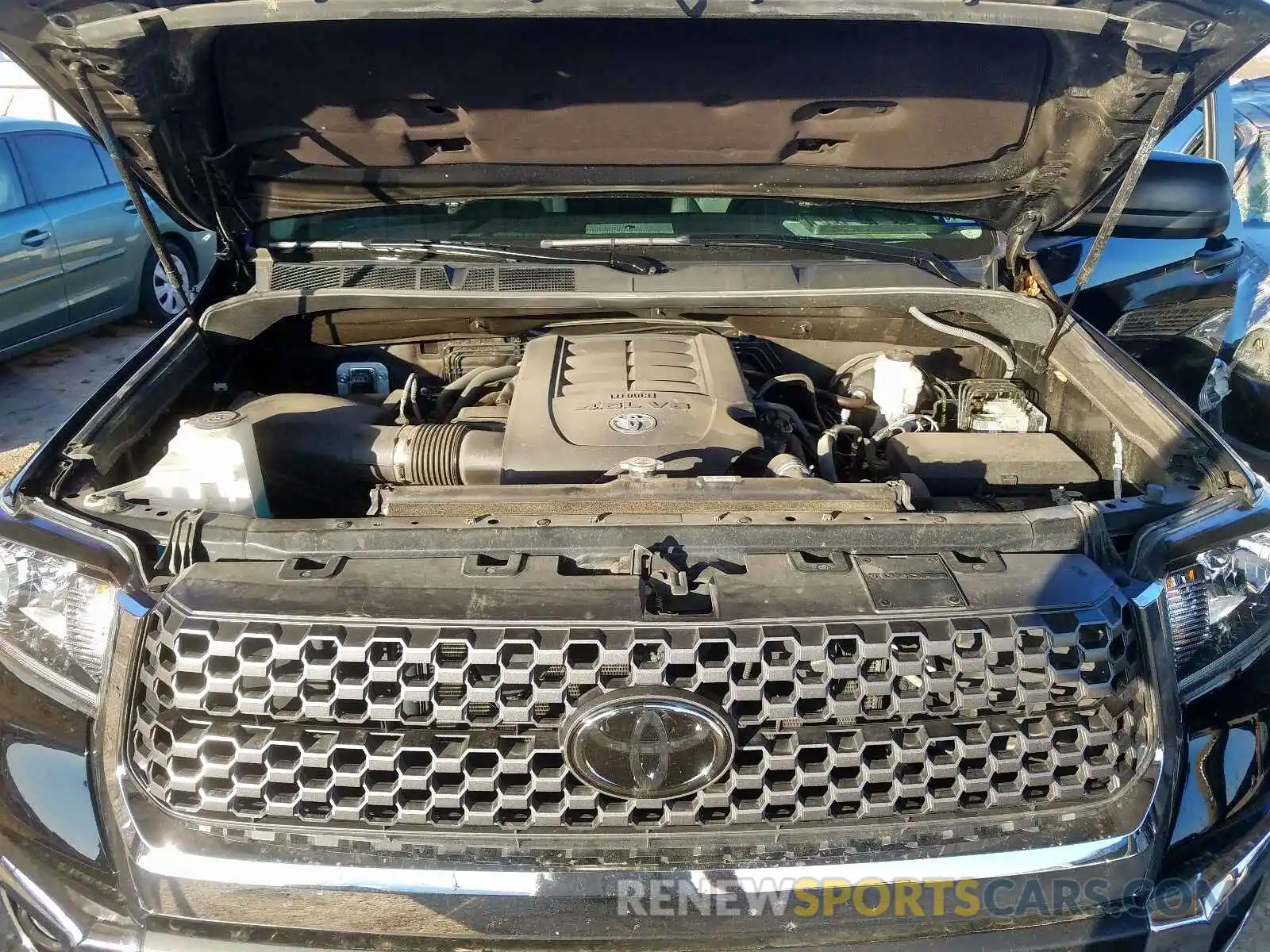 7 Photograph of a damaged car 5TFEM5F10KX137487 TOYOTA TUNDRA 2019