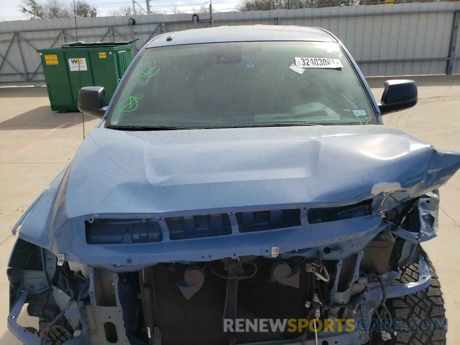 7 Photograph of a damaged car 5TFEM5F11KX141984 TOYOTA TUNDRA 2019