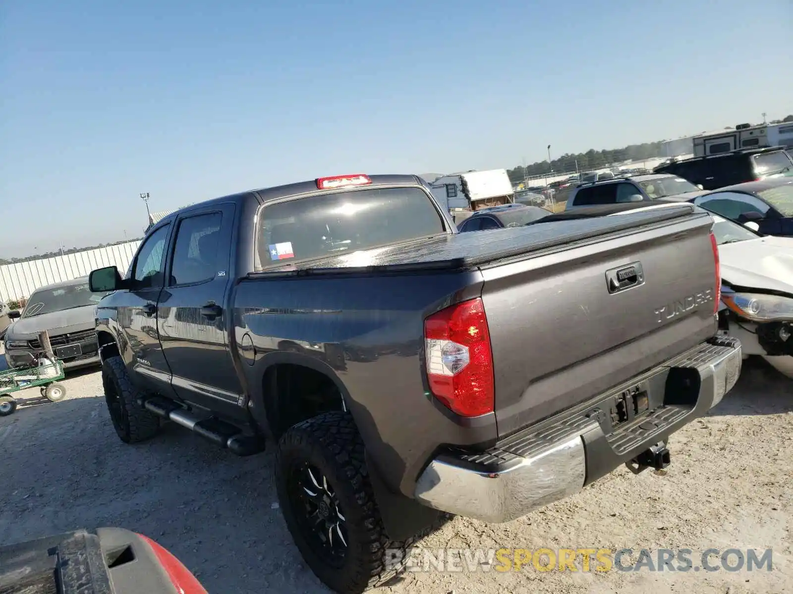 3 Photograph of a damaged car 5TFEM5F15KX144516 TOYOTA TUNDRA 2019