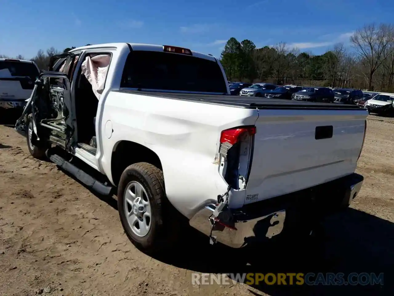 3 Photograph of a damaged car 5TFEM5F17KX136644 TOYOTA TUNDRA 2019