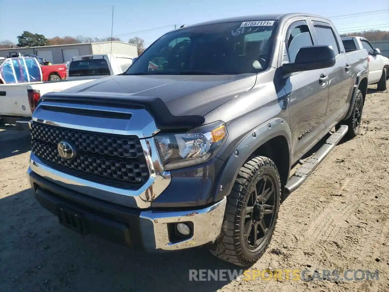 2 Photograph of a damaged car 5TFEM5F18KX137351 TOYOTA TUNDRA 2019