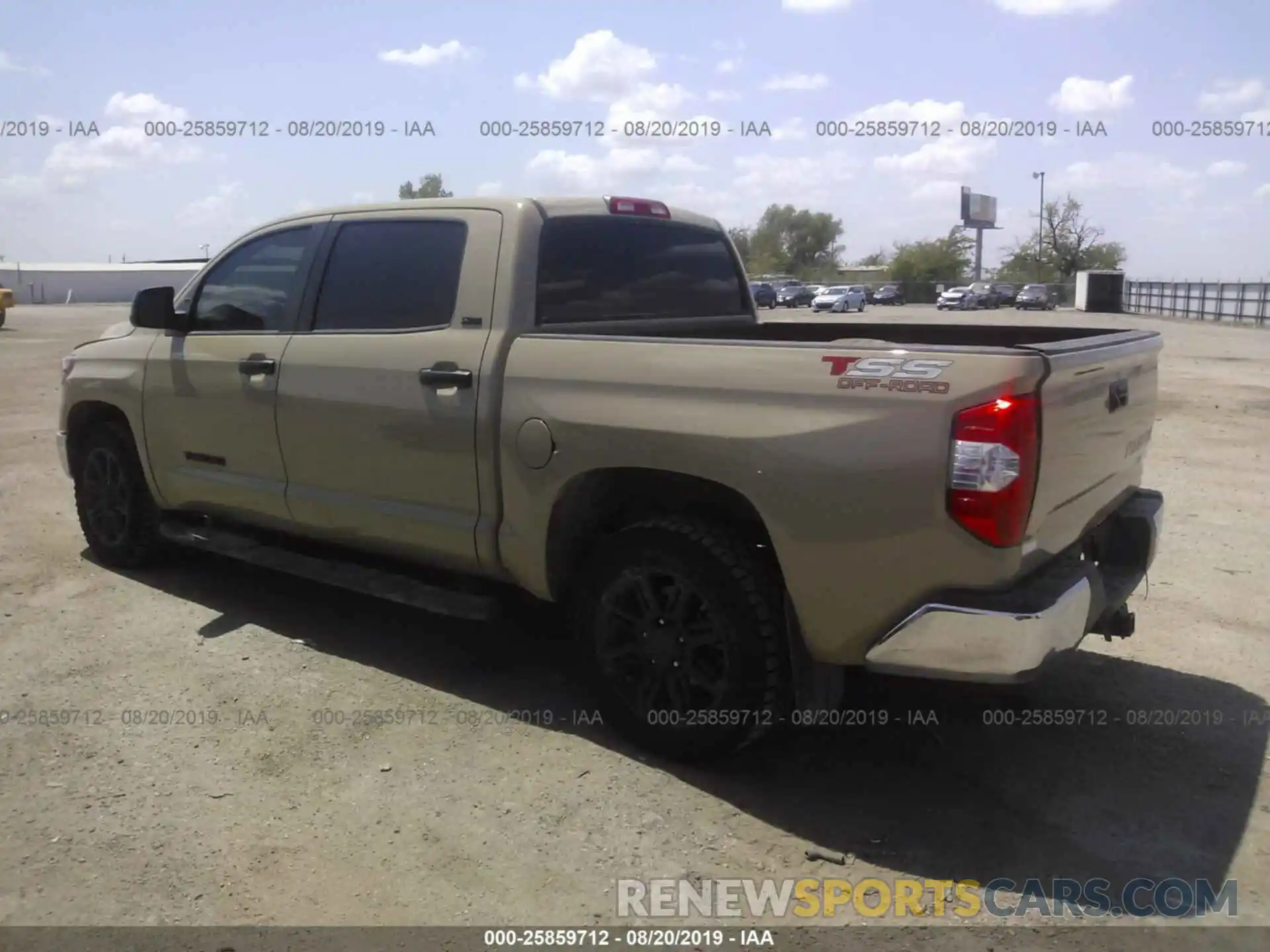 3 Photograph of a damaged car 5TFEM5F18KX142842 TOYOTA TUNDRA 2019