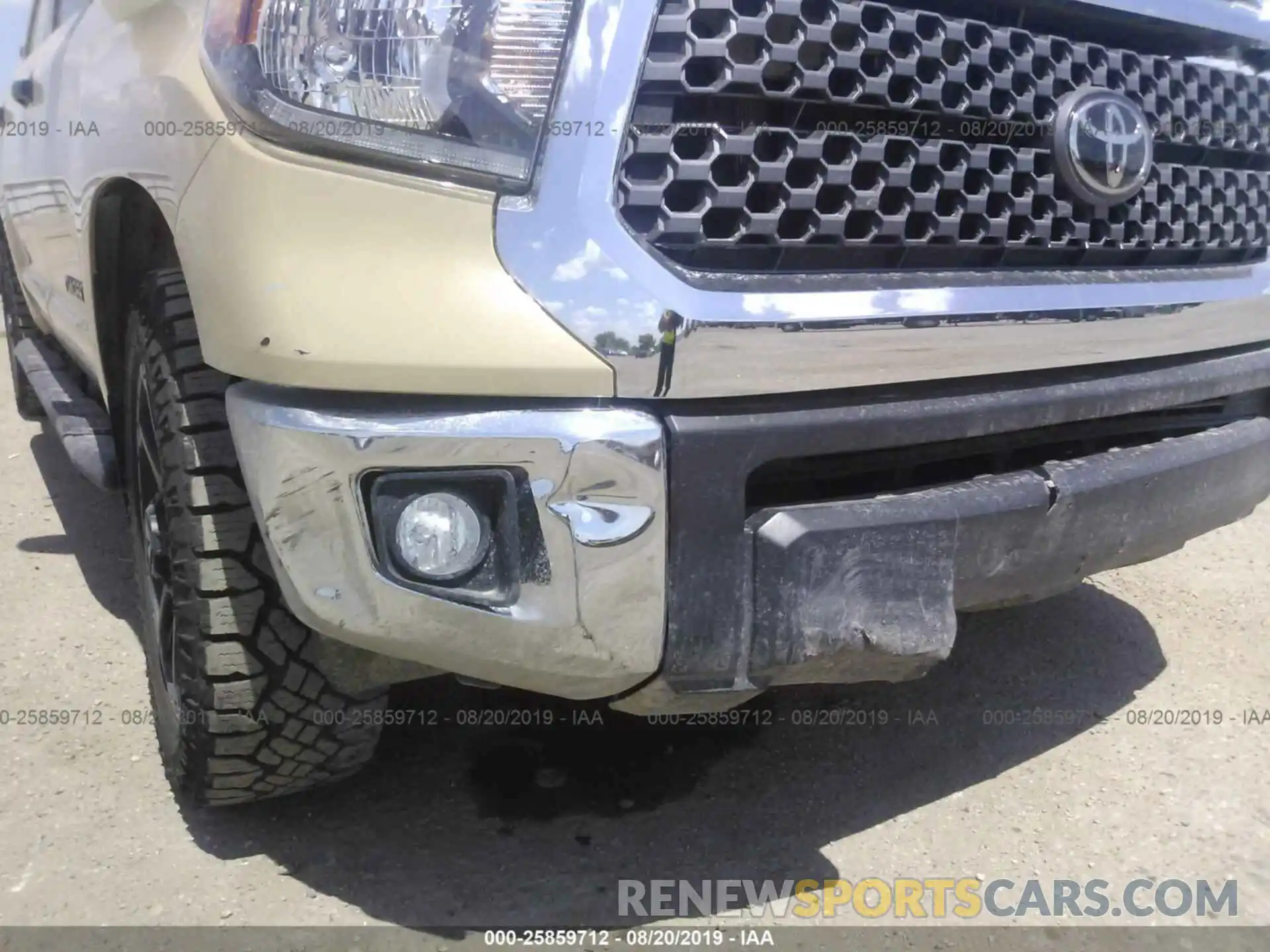 6 Photograph of a damaged car 5TFEM5F18KX142842 TOYOTA TUNDRA 2019