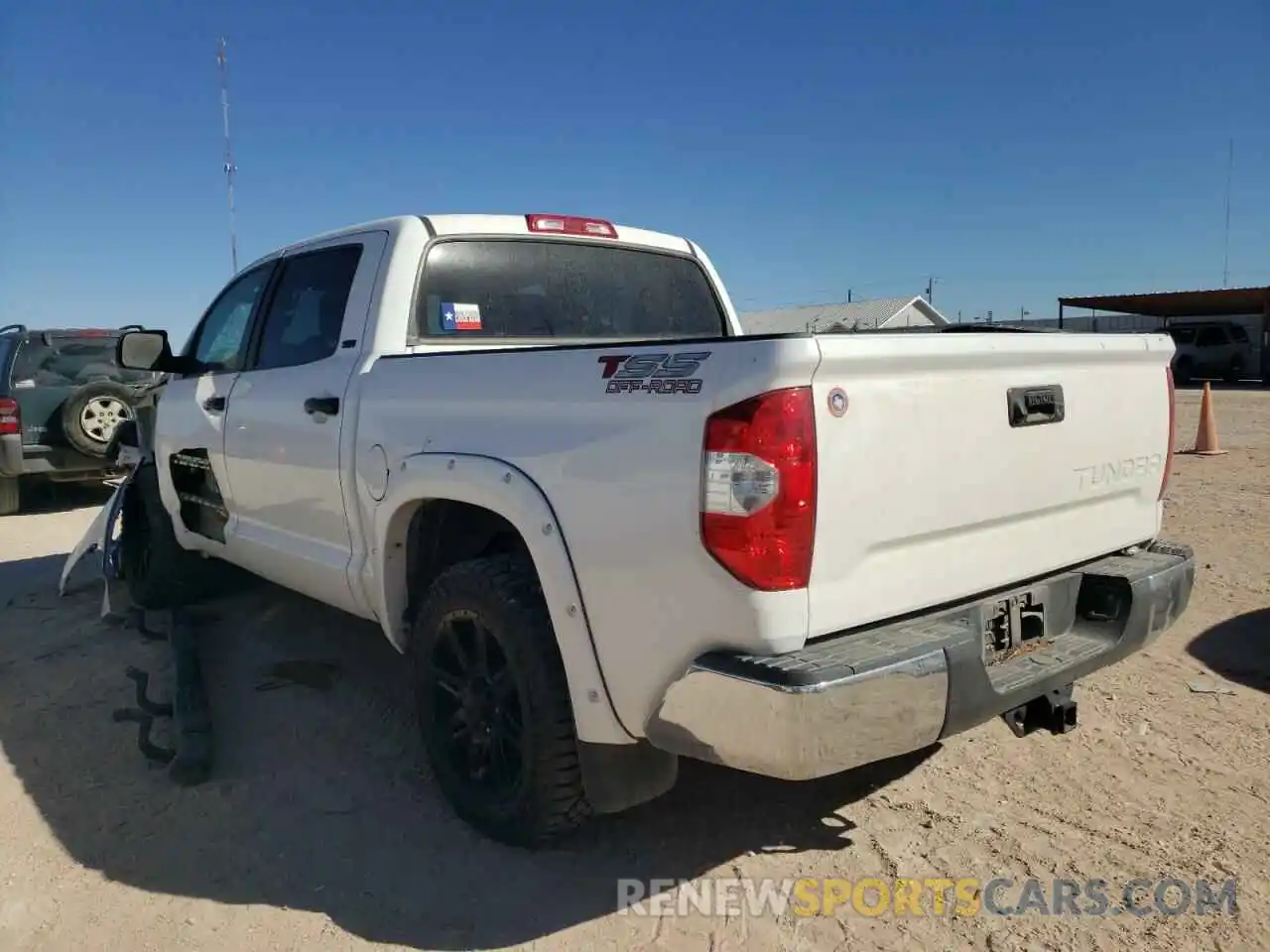 3 Photograph of a damaged car 5TFEM5F19KX136094 TOYOTA TUNDRA 2019