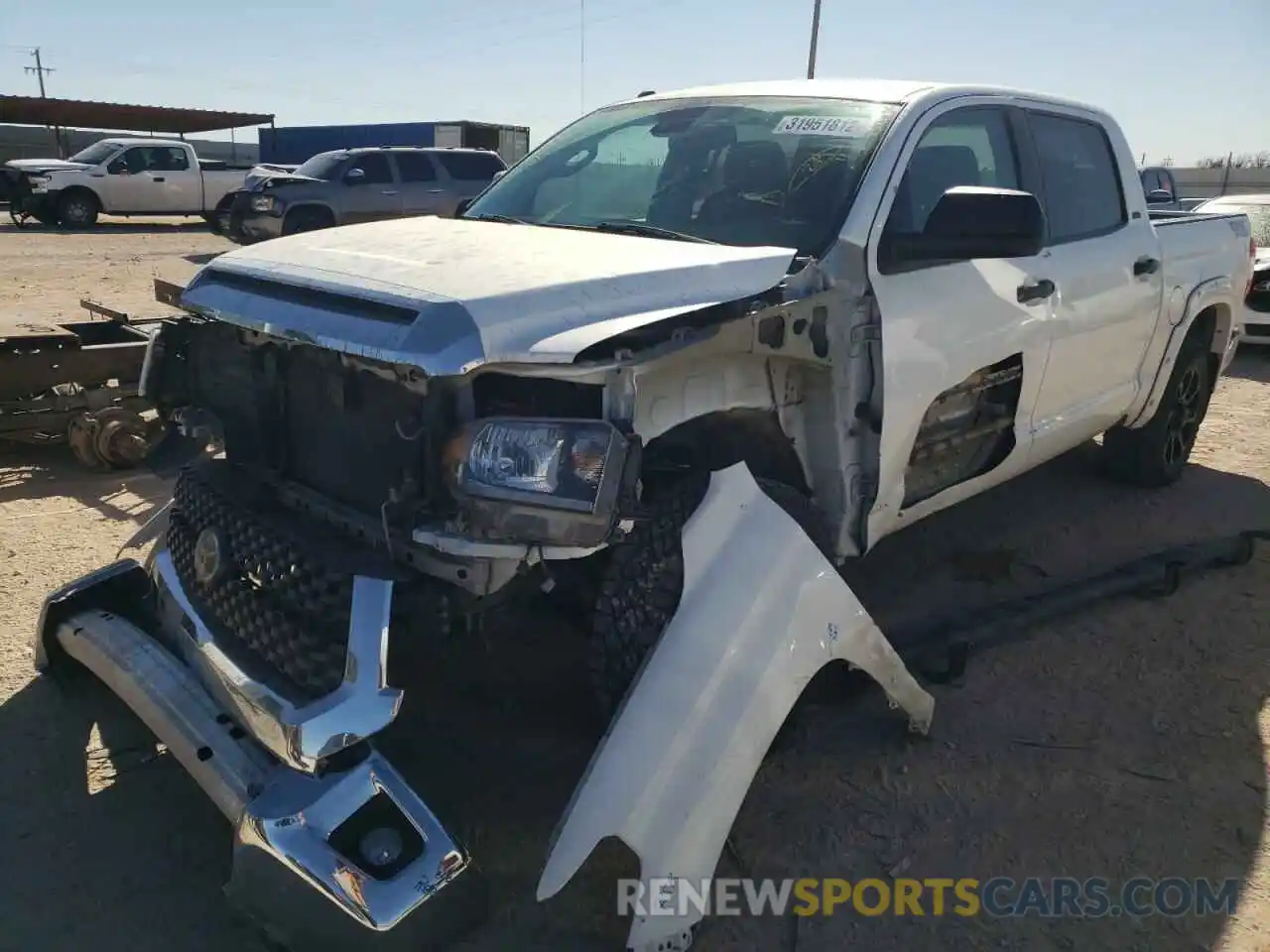 9 Photograph of a damaged car 5TFEM5F19KX136094 TOYOTA TUNDRA 2019