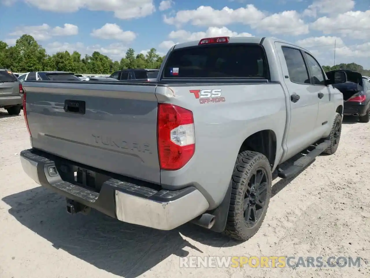 4 Photograph of a damaged car 5TFEM5F19KX142218 TOYOTA TUNDRA 2019