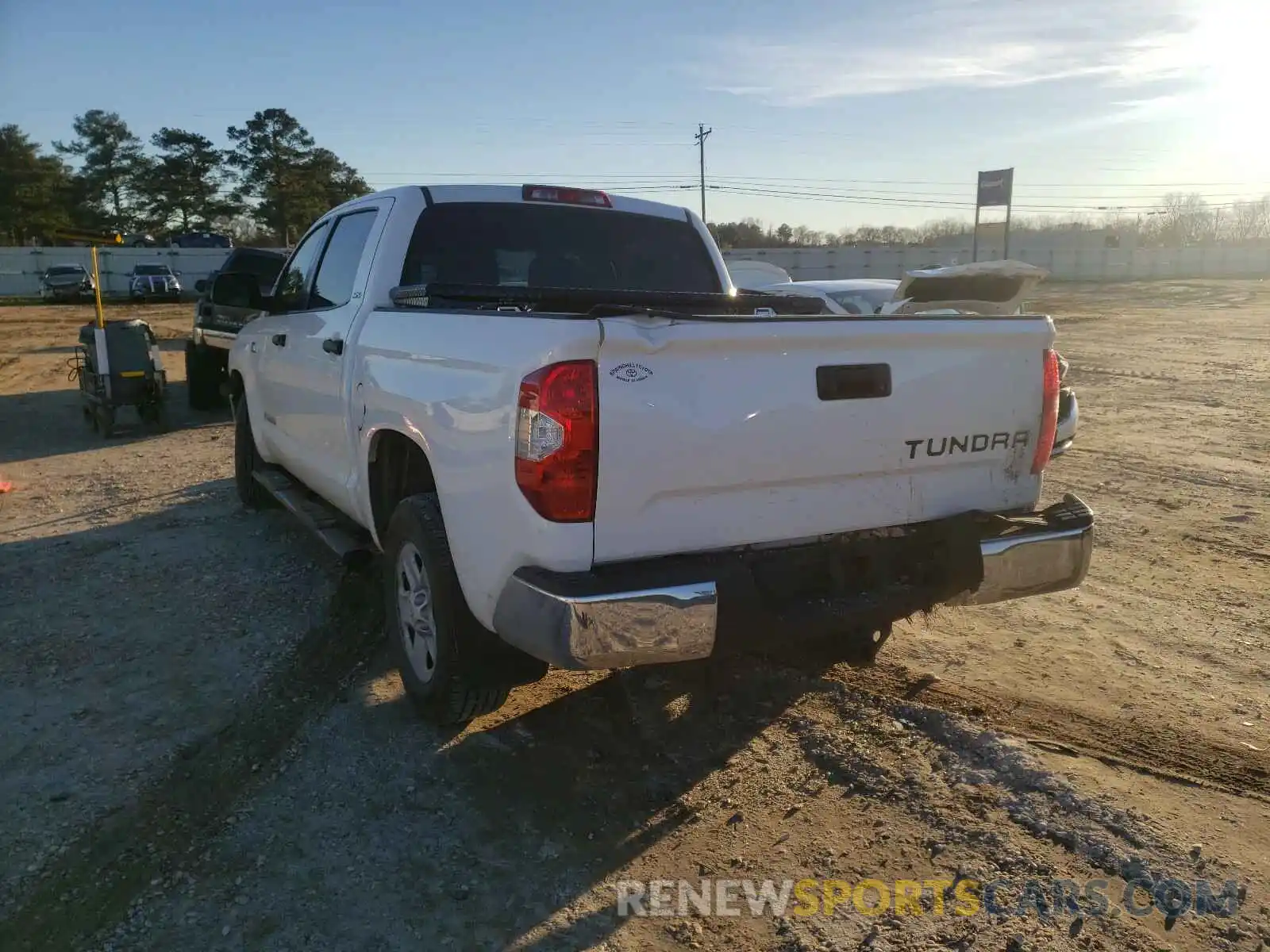 3 Photograph of a damaged car 5TFEY5F11KX245671 TOYOTA TUNDRA 2019