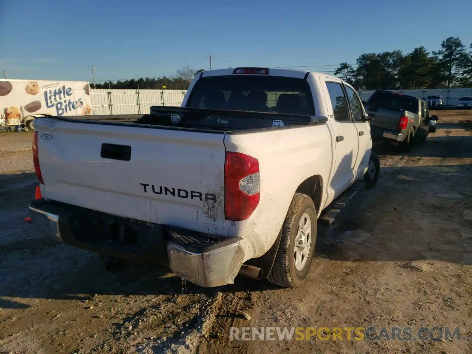 4 Photograph of a damaged car 5TFEY5F11KX245671 TOYOTA TUNDRA 2019