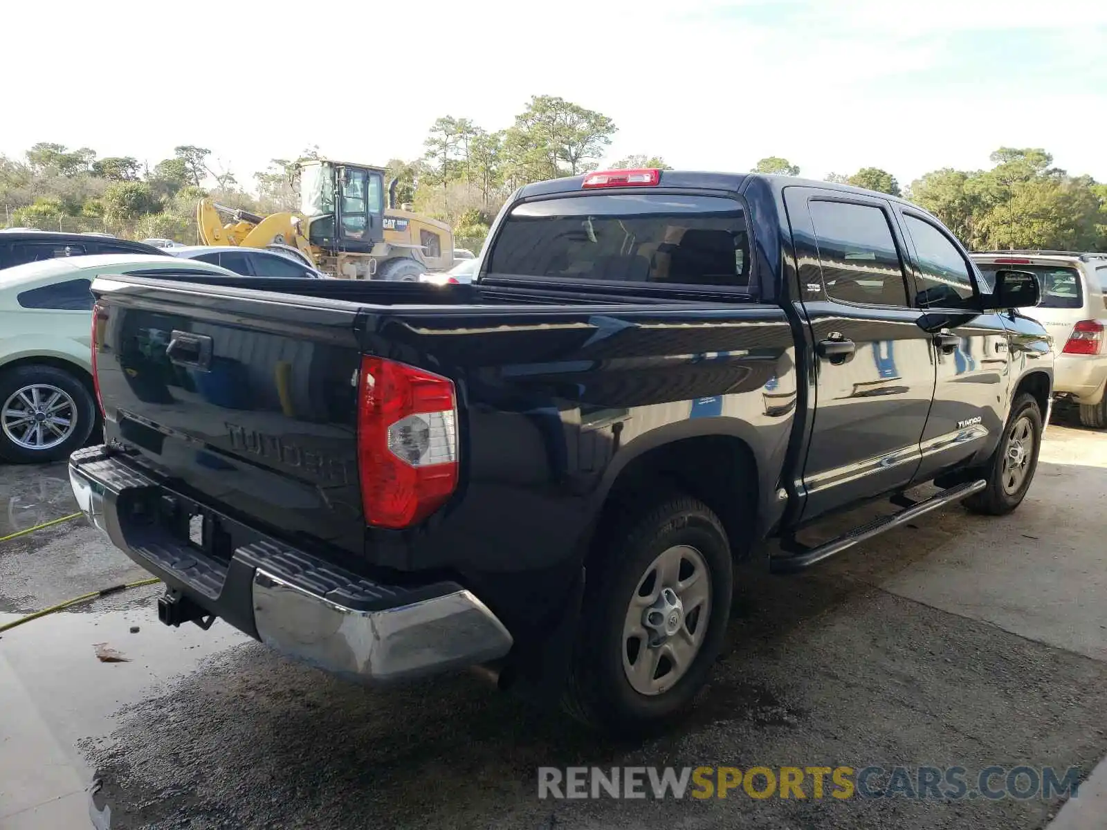 4 Photograph of a damaged car 5TFEY5F11KX251843 TOYOTA TUNDRA 2019