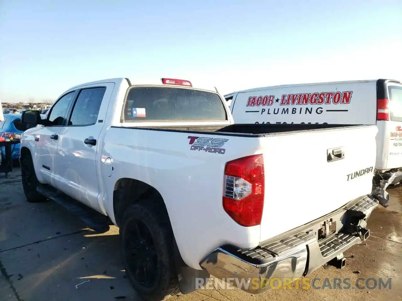 3 Photograph of a damaged car 5TFEY5F11KX253480 TOYOTA TUNDRA 2019