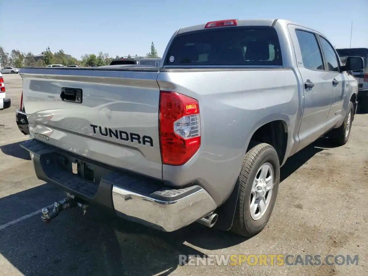 4 Photograph of a damaged car 5TFEY5F11KX254256 TOYOTA TUNDRA 2019