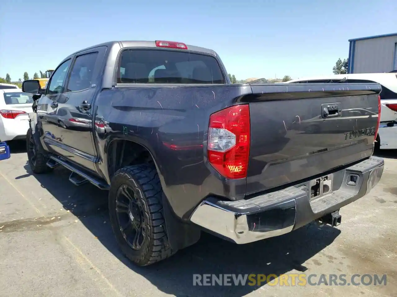 3 Photograph of a damaged car 5TFEY5F12KX245663 TOYOTA TUNDRA 2019