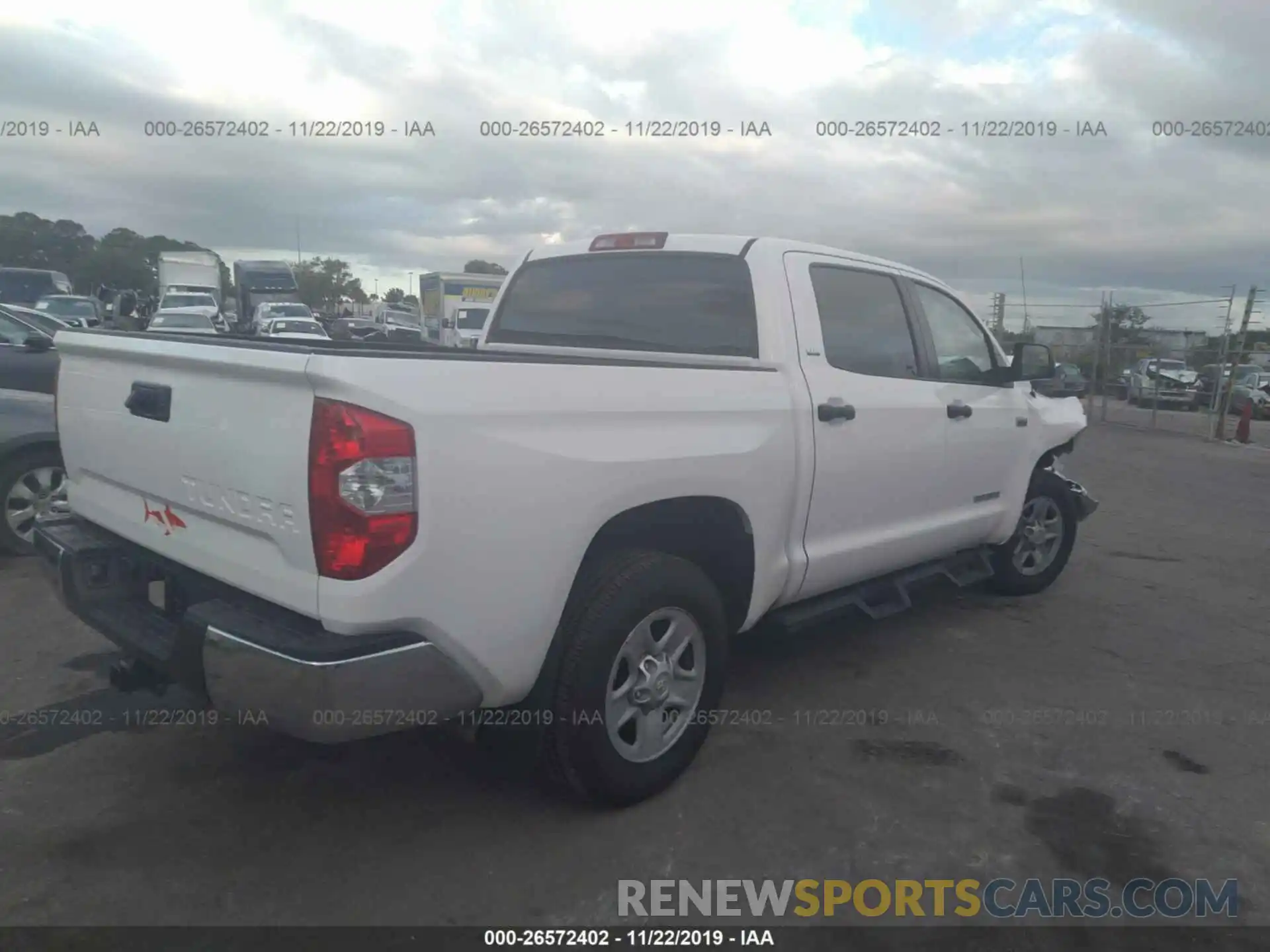 4 Photograph of a damaged car 5TFEY5F12KX246540 TOYOTA TUNDRA 2019